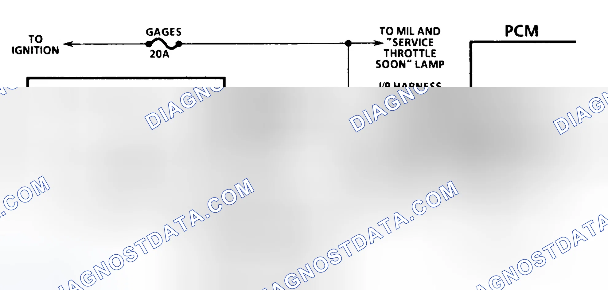 Scheme 217: DTC 71 Schematic ("C" & "K" Series) Set/Coast Switch Fault