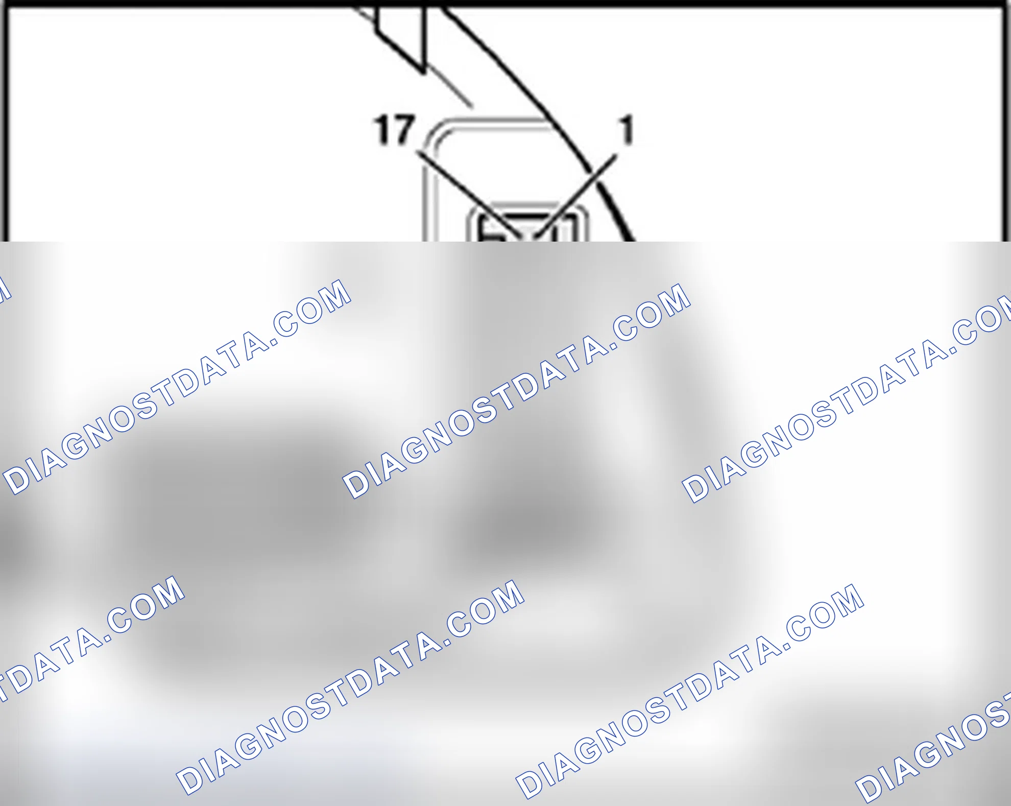 Scheme 126: Instrument cluster multi-pin connector assignments