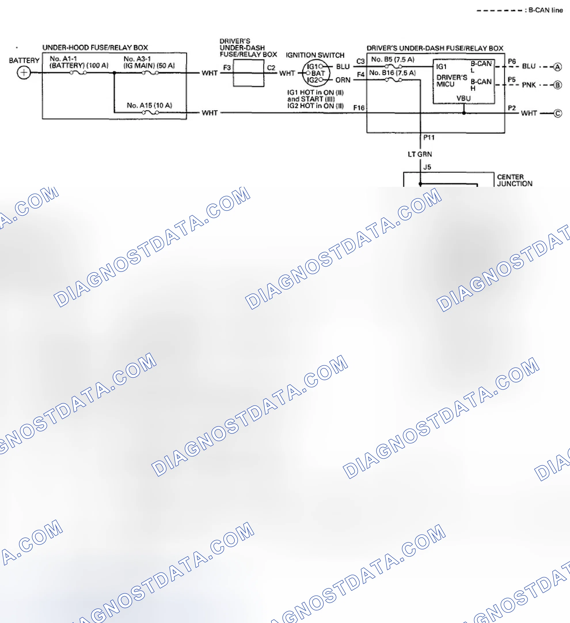 Scheme 280: Circuit Diagram - Power Mirror