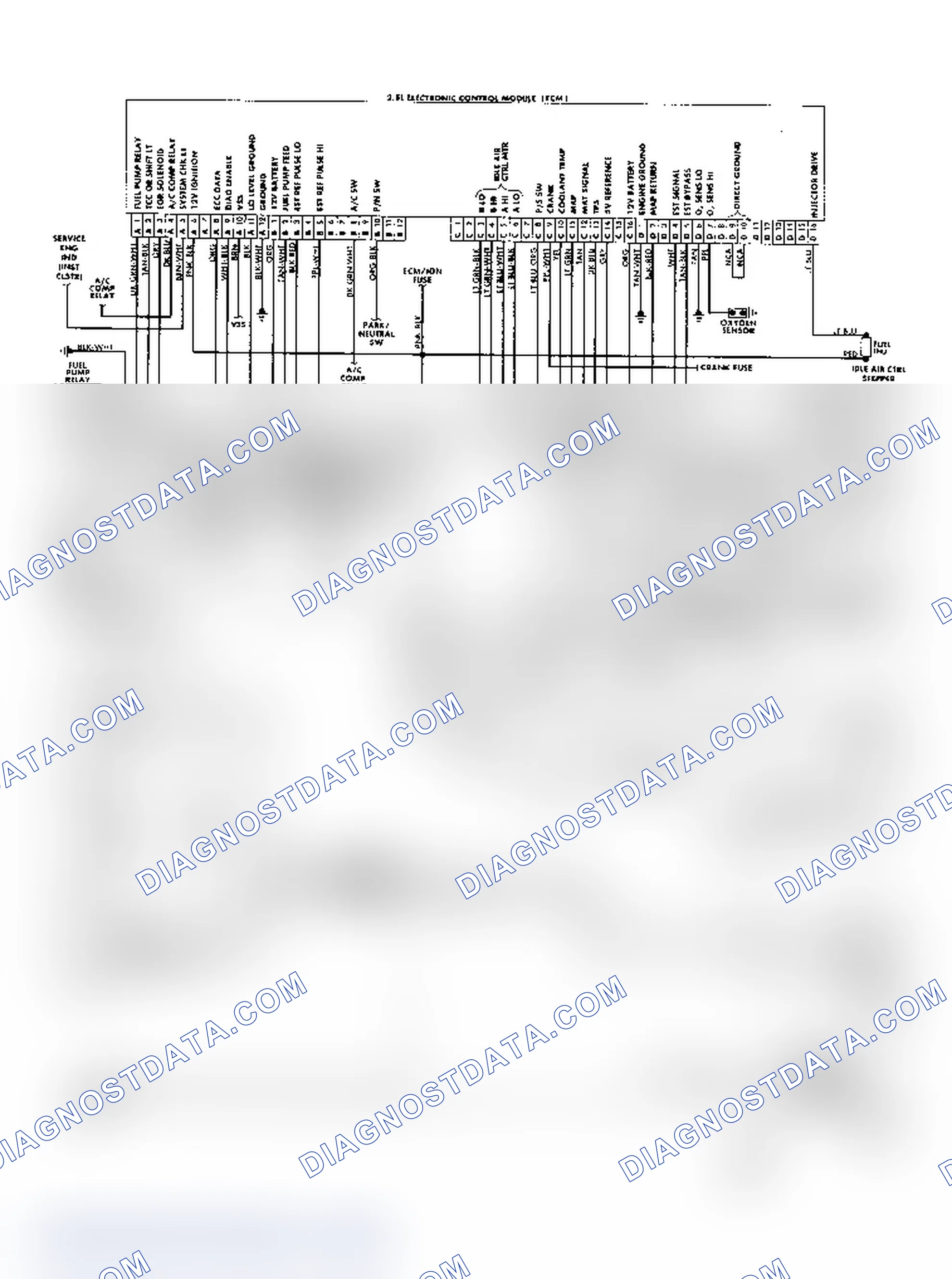 Scheme 65: "S/T" Series (2.5L) Wiring Diagram