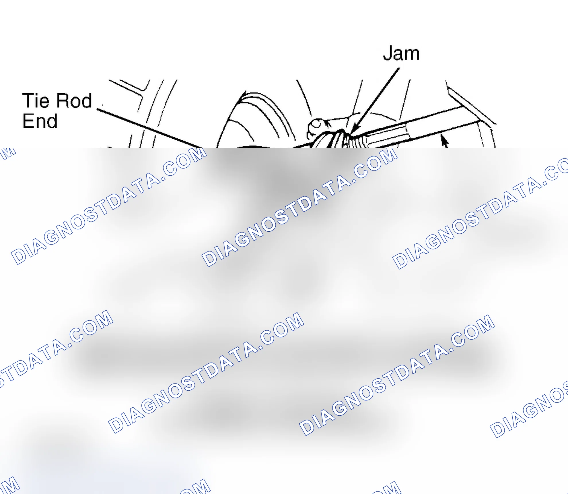 Scheme 3: FRONT TOE-IN ADJUSTMENT