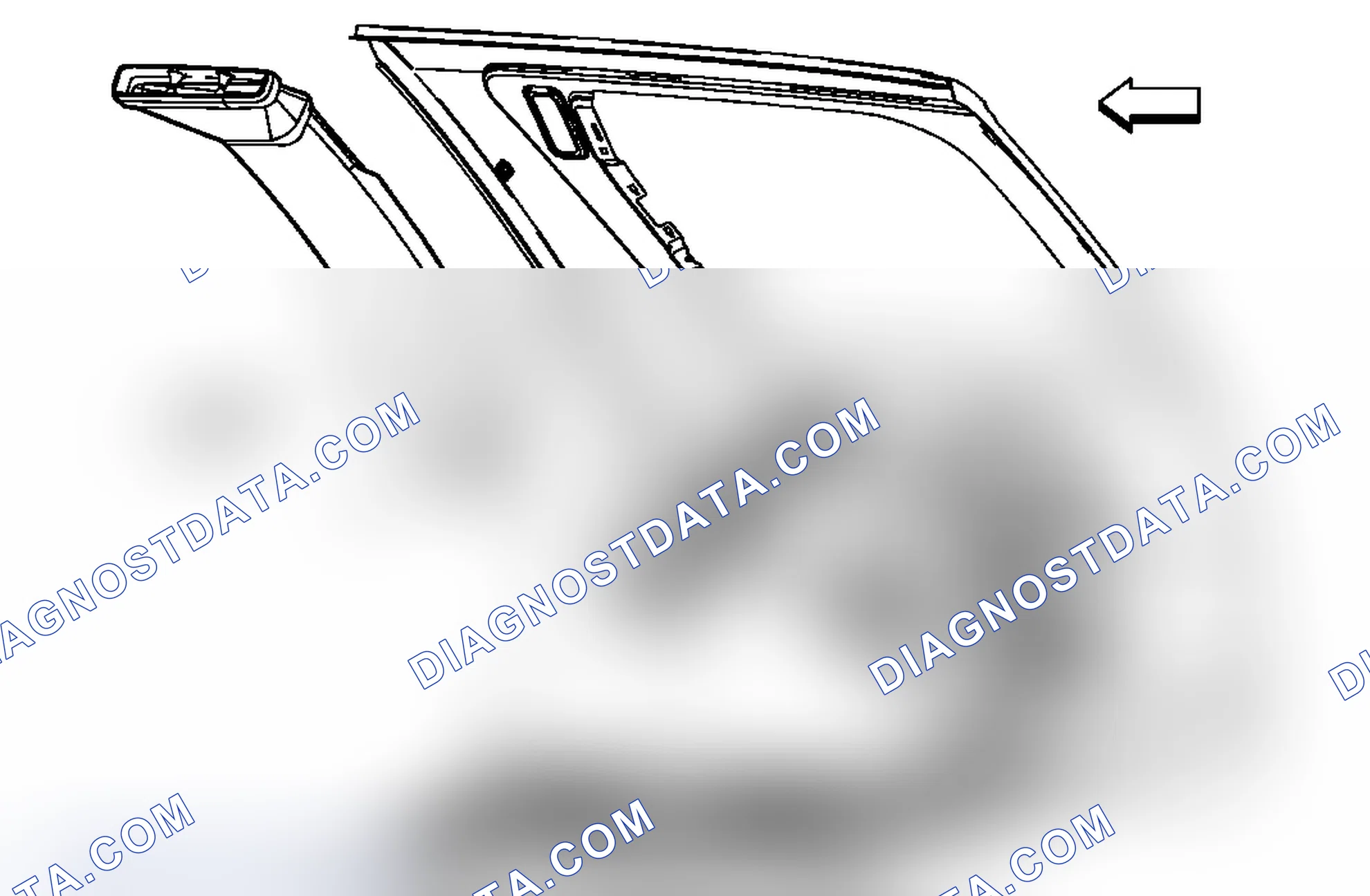 Scheme 45: Auxiliary Air Distributor Duct Replacement (Upper/Extended Wheelbase)