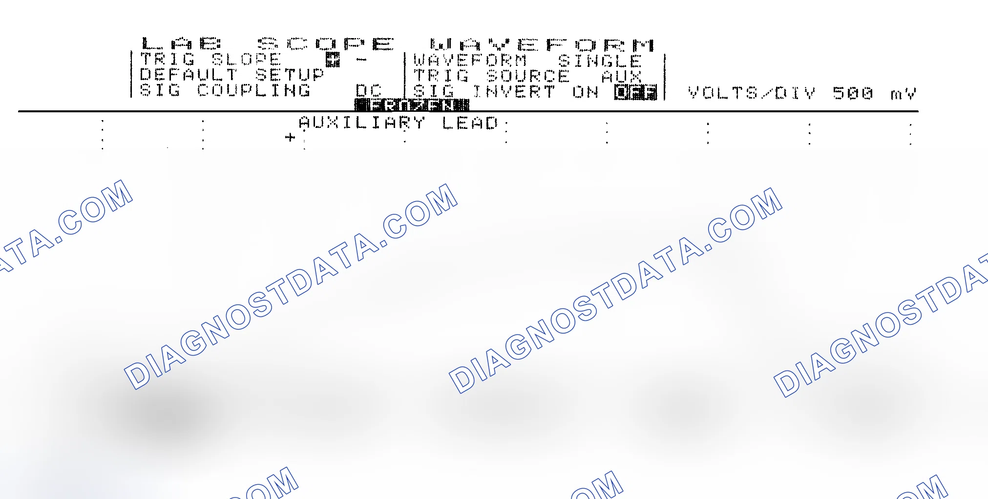 Scheme 14: Single Injector w/Excessive Current Flow - Current Pattern