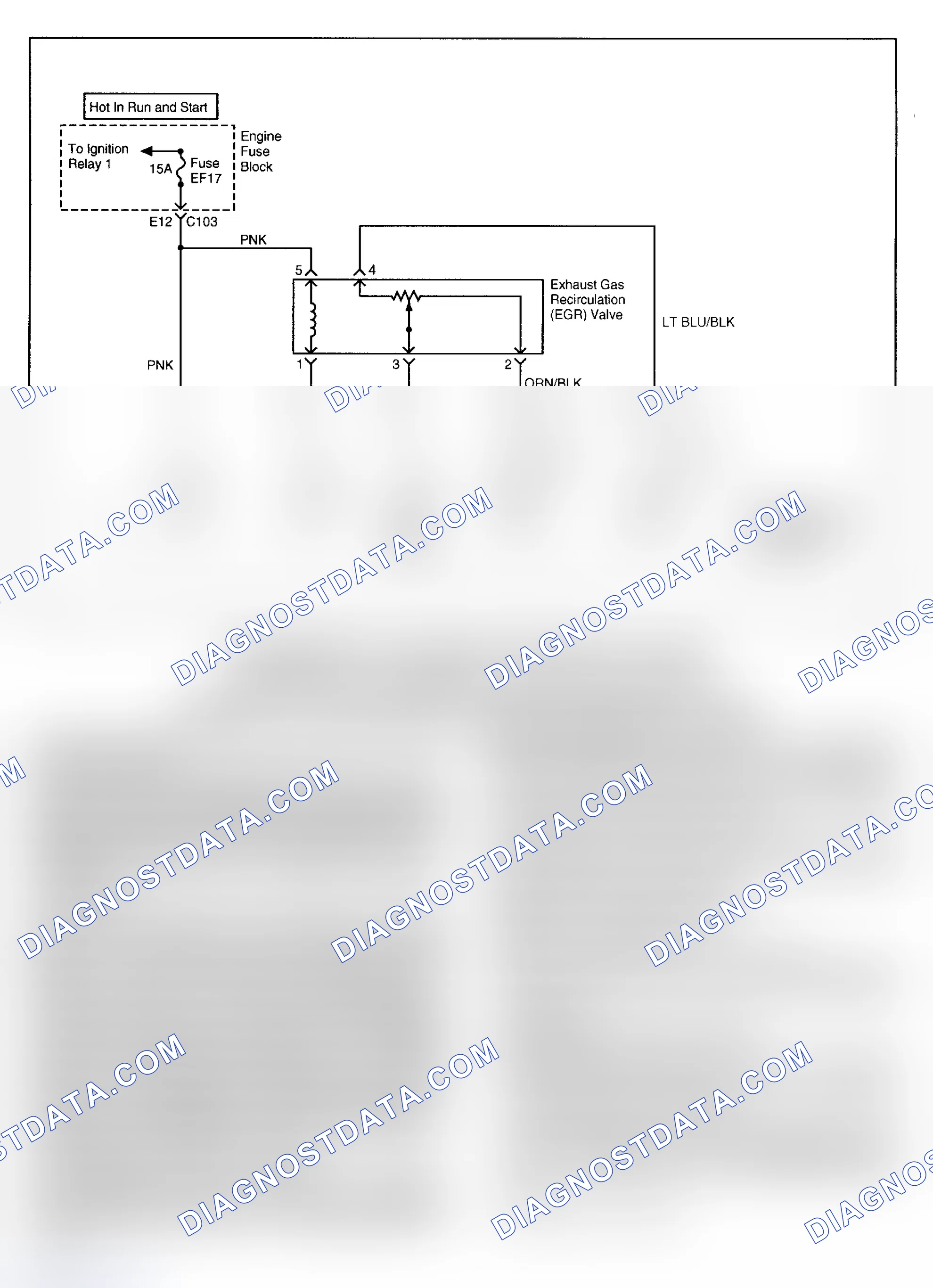 Scheme 140: DTC P0402: EXHAUST GAS RECIRCULATION EXCESSIVE FLOW