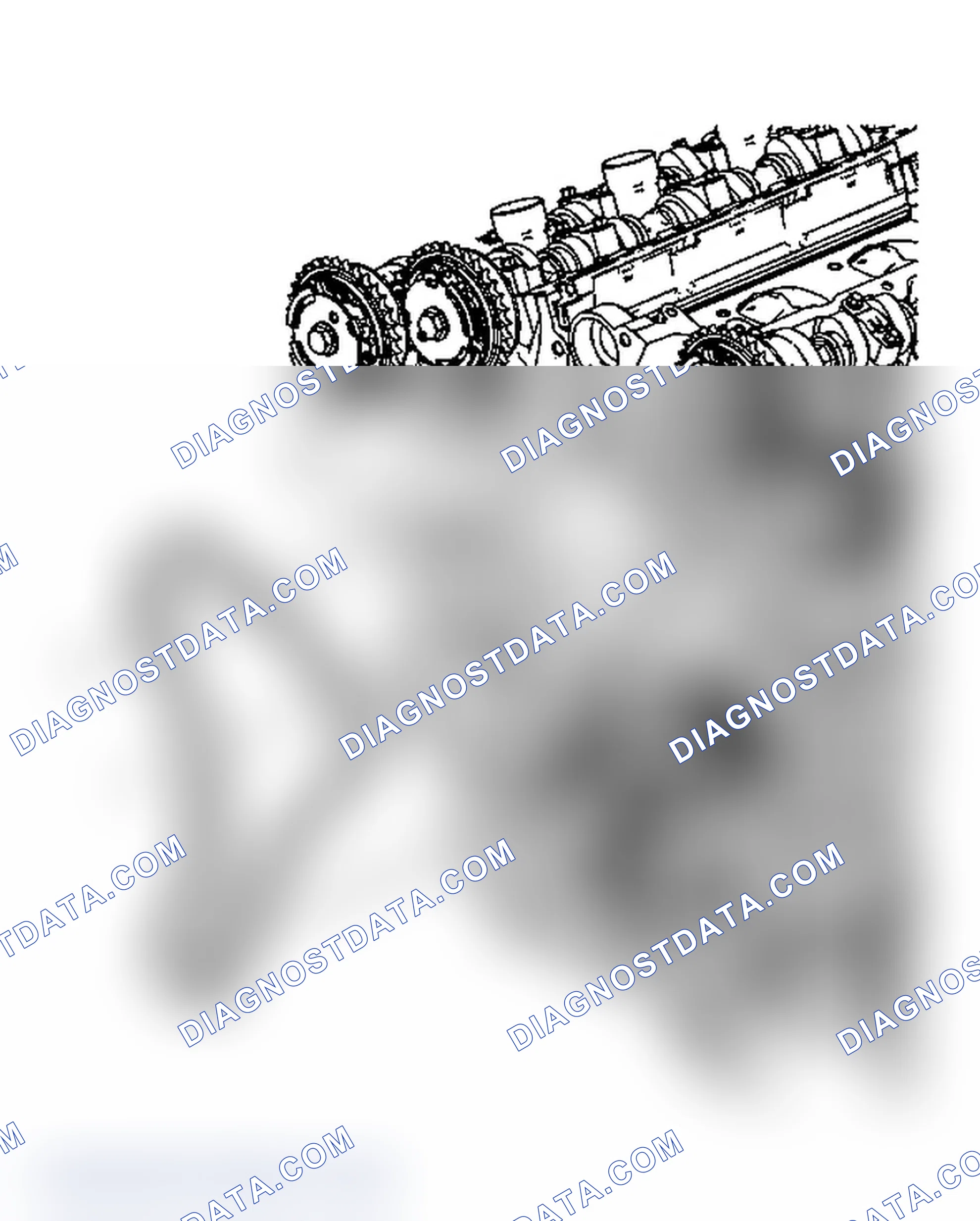 Scheme 37: Secondary Camshaft Drive Chain Removal - Left