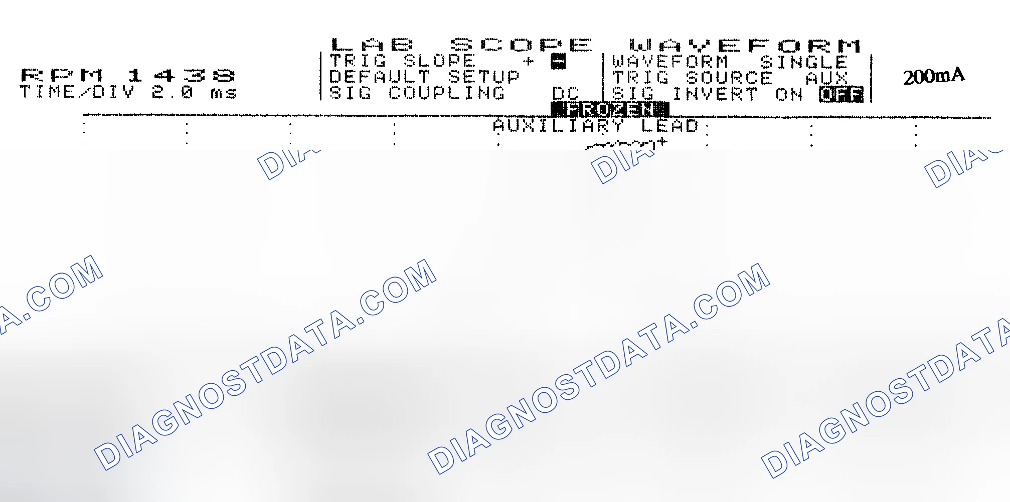Scheme 15: Single Injector w/Normal Current Flow - Current Pattern