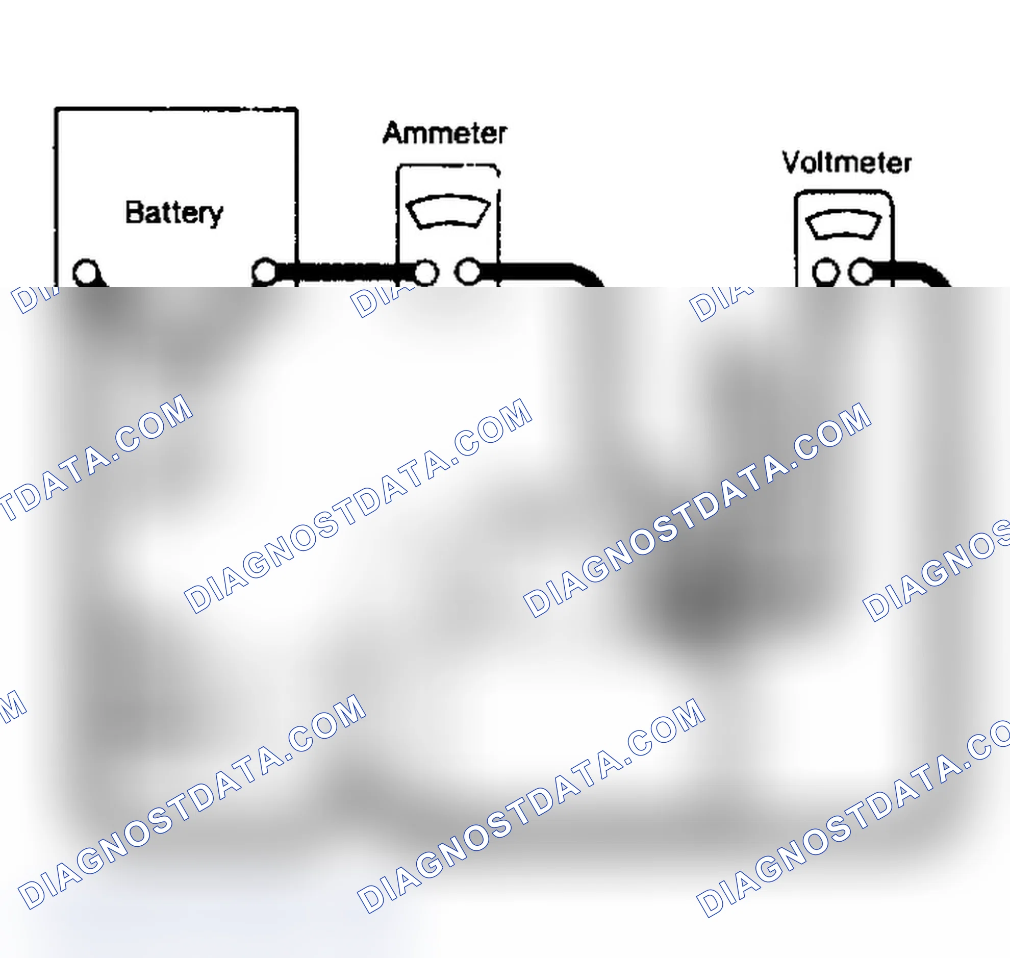 Scheme 8: Connections for No Load Test Use fully charged battery to make proper test.