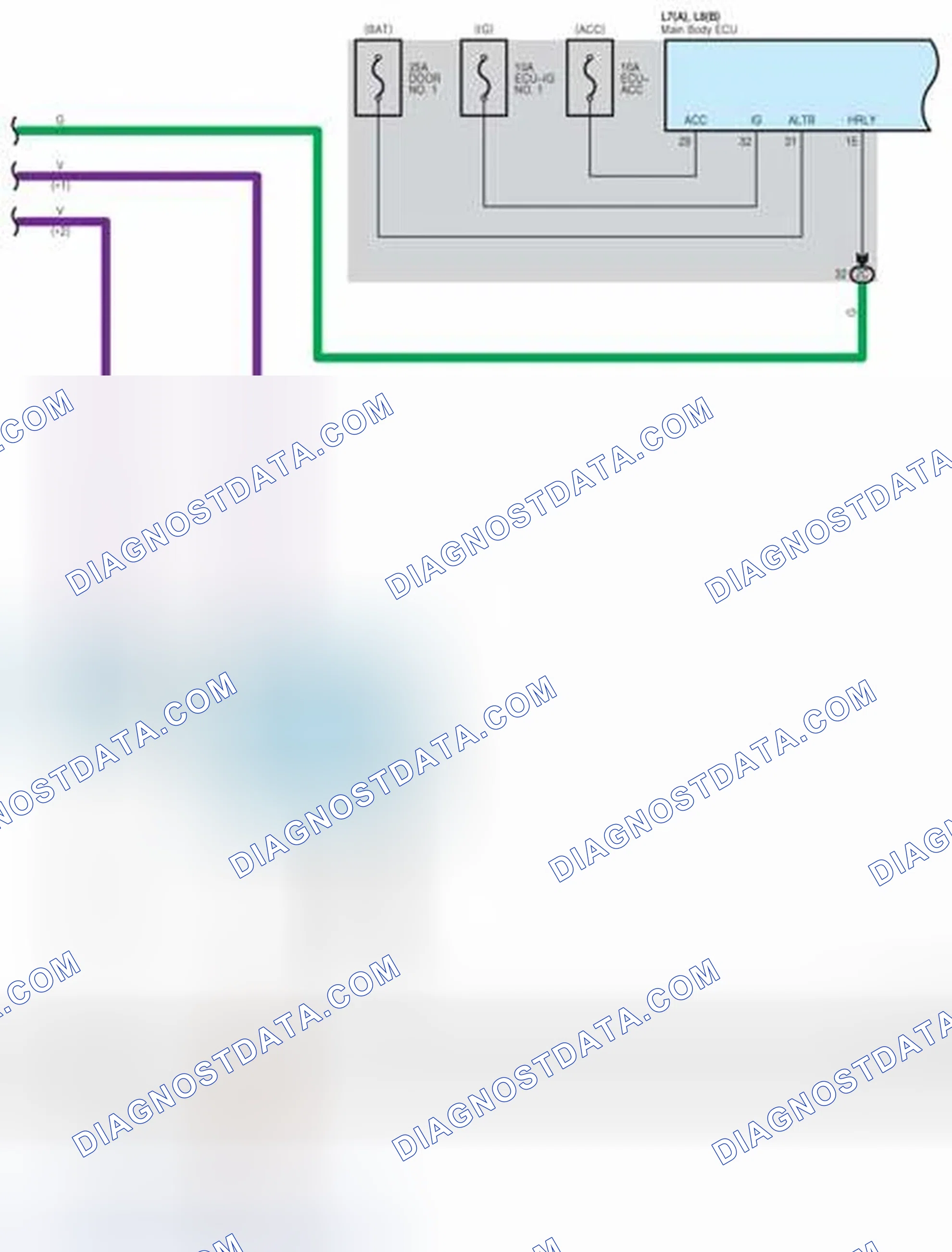 Scheme 326: Headlight System Wiring Diagram (2 Of 7)