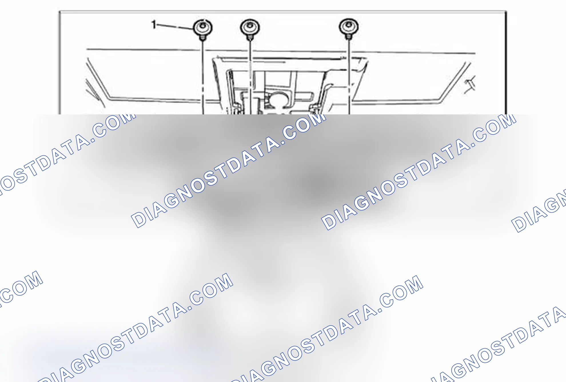 Scheme 38: High Mount Stop Lamp Replacement