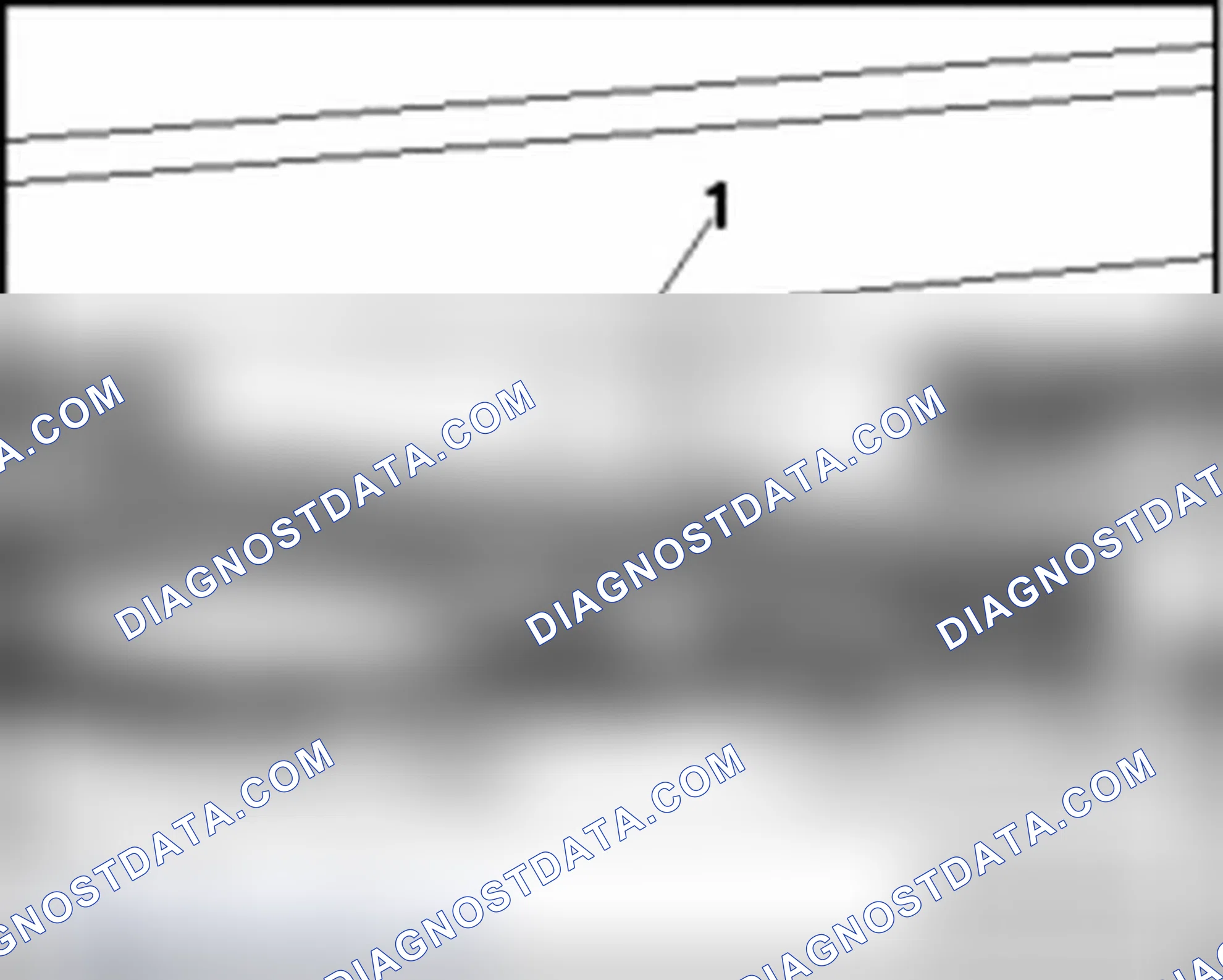 Scheme 30: Ribbed belt, W12 (6.0 MPI) and 10-cylinder gasoline engines (5.2 FSI), checking