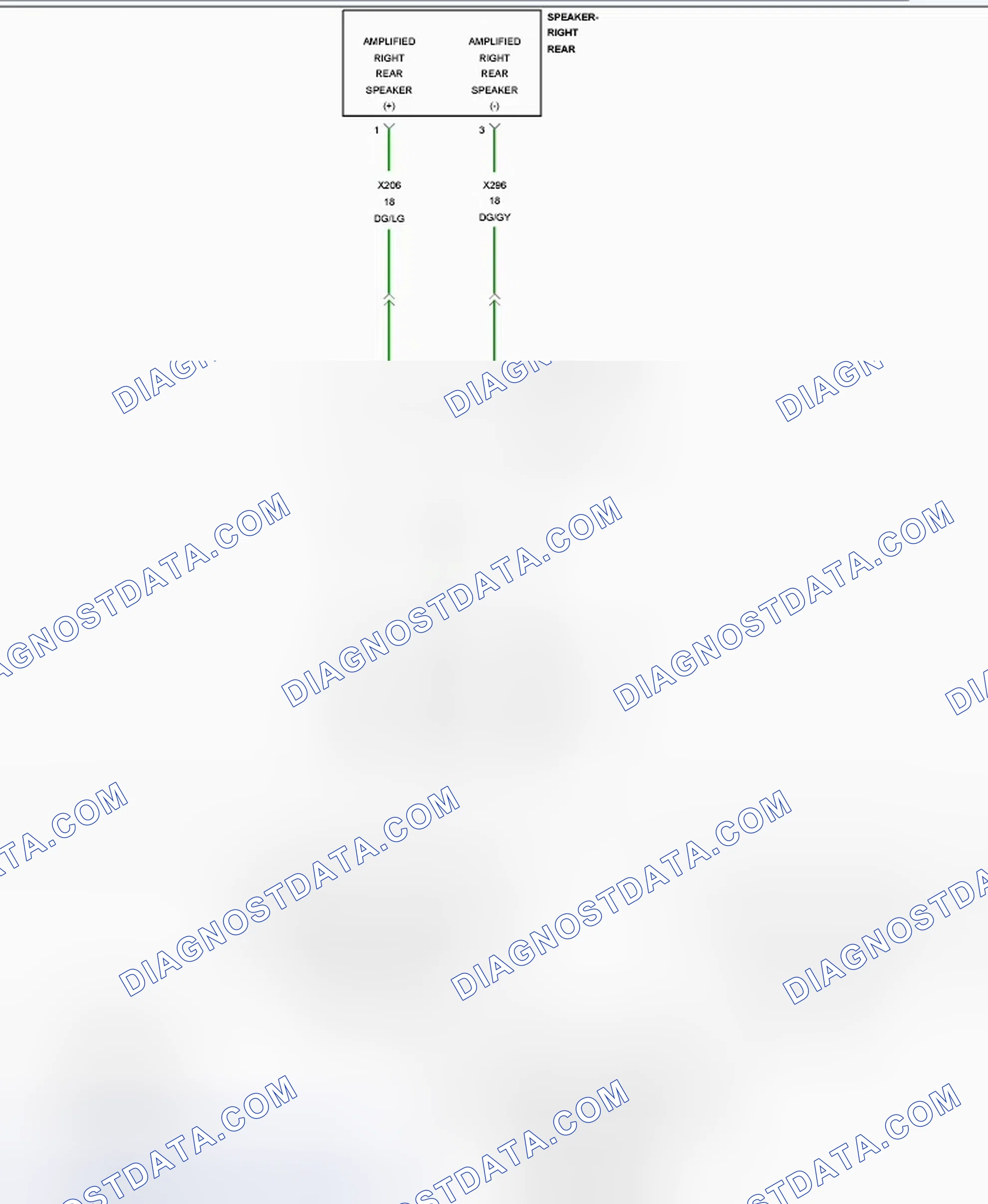 Scheme 35: B147A-CHANNEL 6 AUDIO SPEAKER OUTPUT CIRCUIT LOW