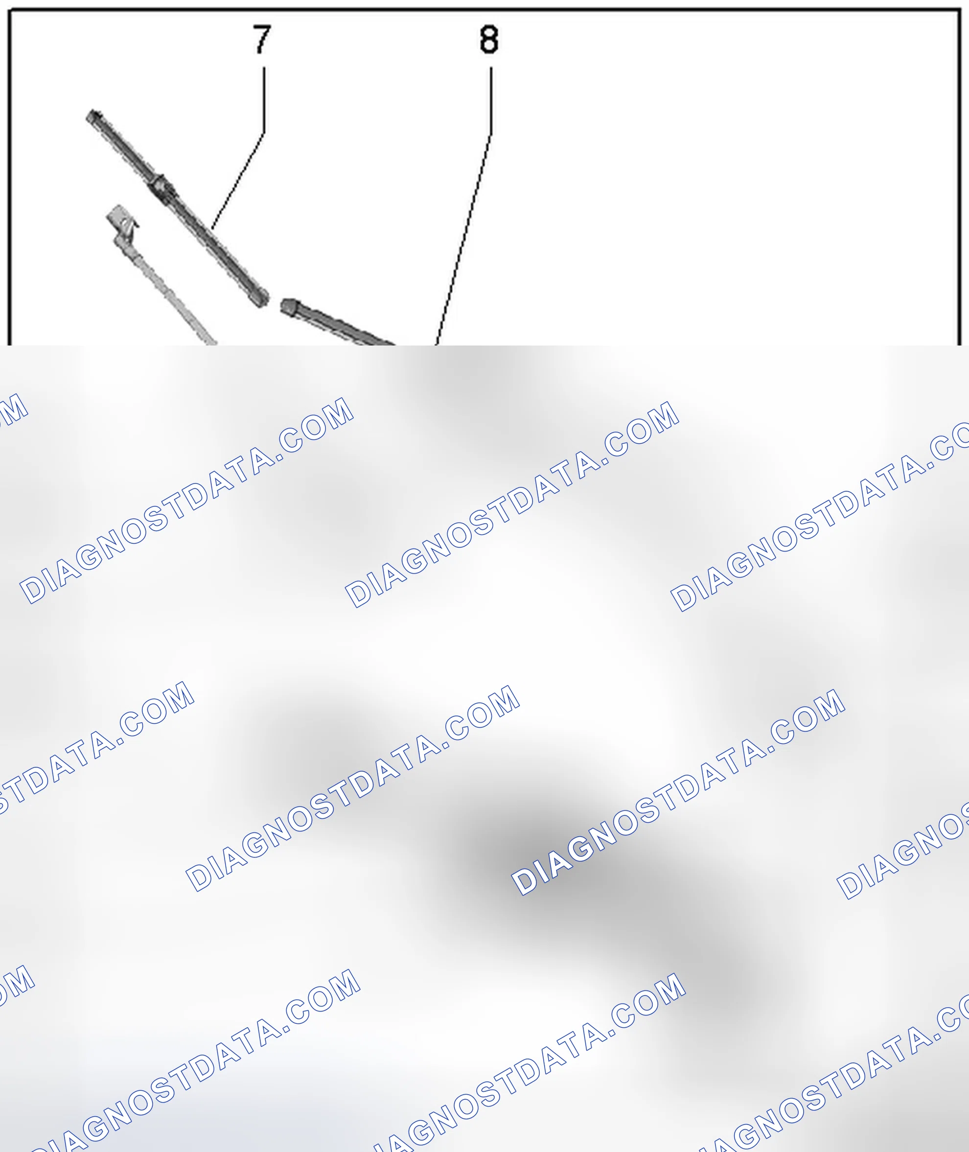 Scheme 60: WINDSHIELD WIPER SYSTEM OVERVIEW