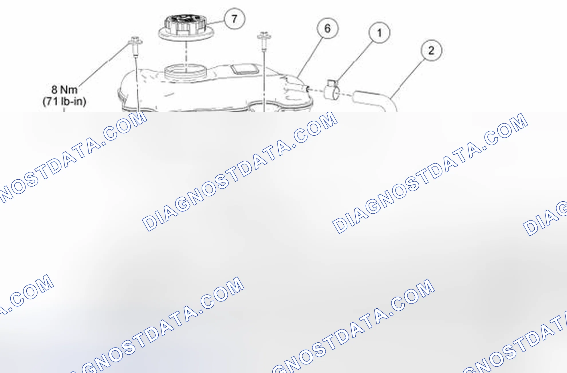 Scheme 27: Degas Bottle - 5.4L Engine