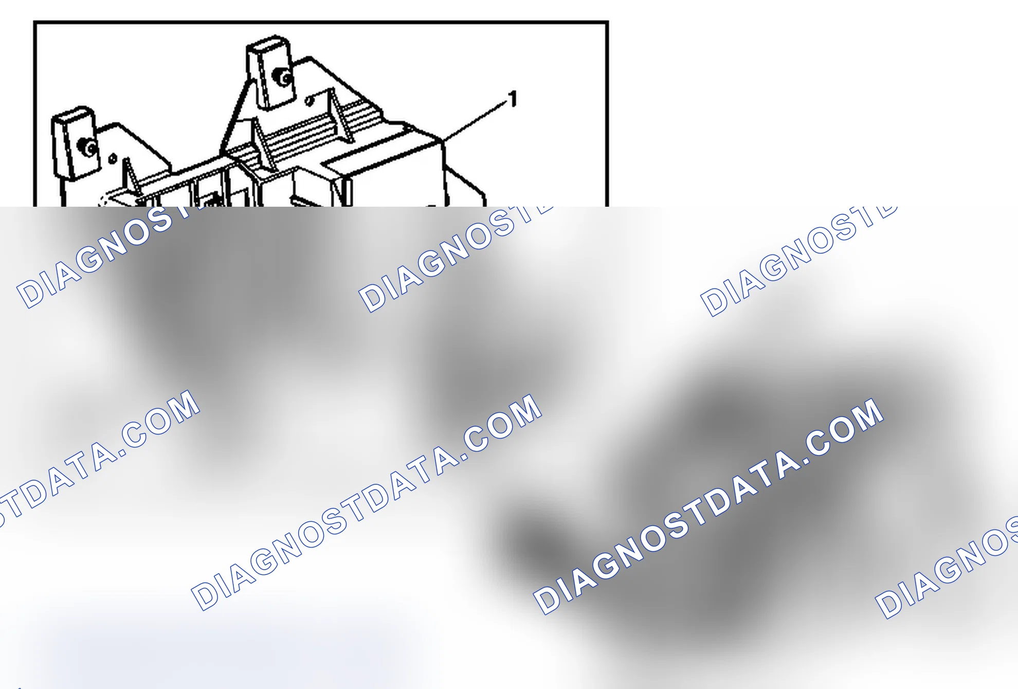 Scheme 3: Rear Object Alarm Control Module Replacement