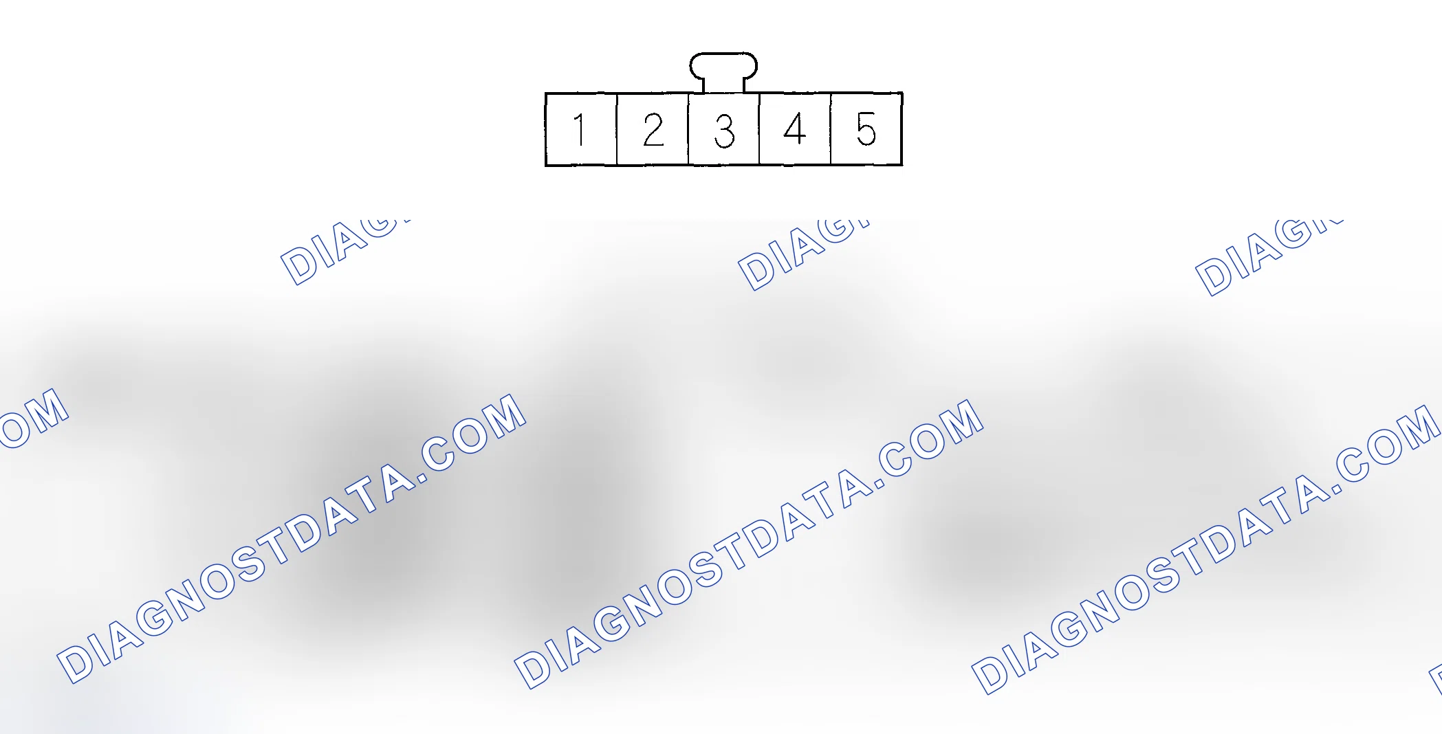 Scheme 20: Navigation Unit Inputs and Outputs for Connector F (5P)