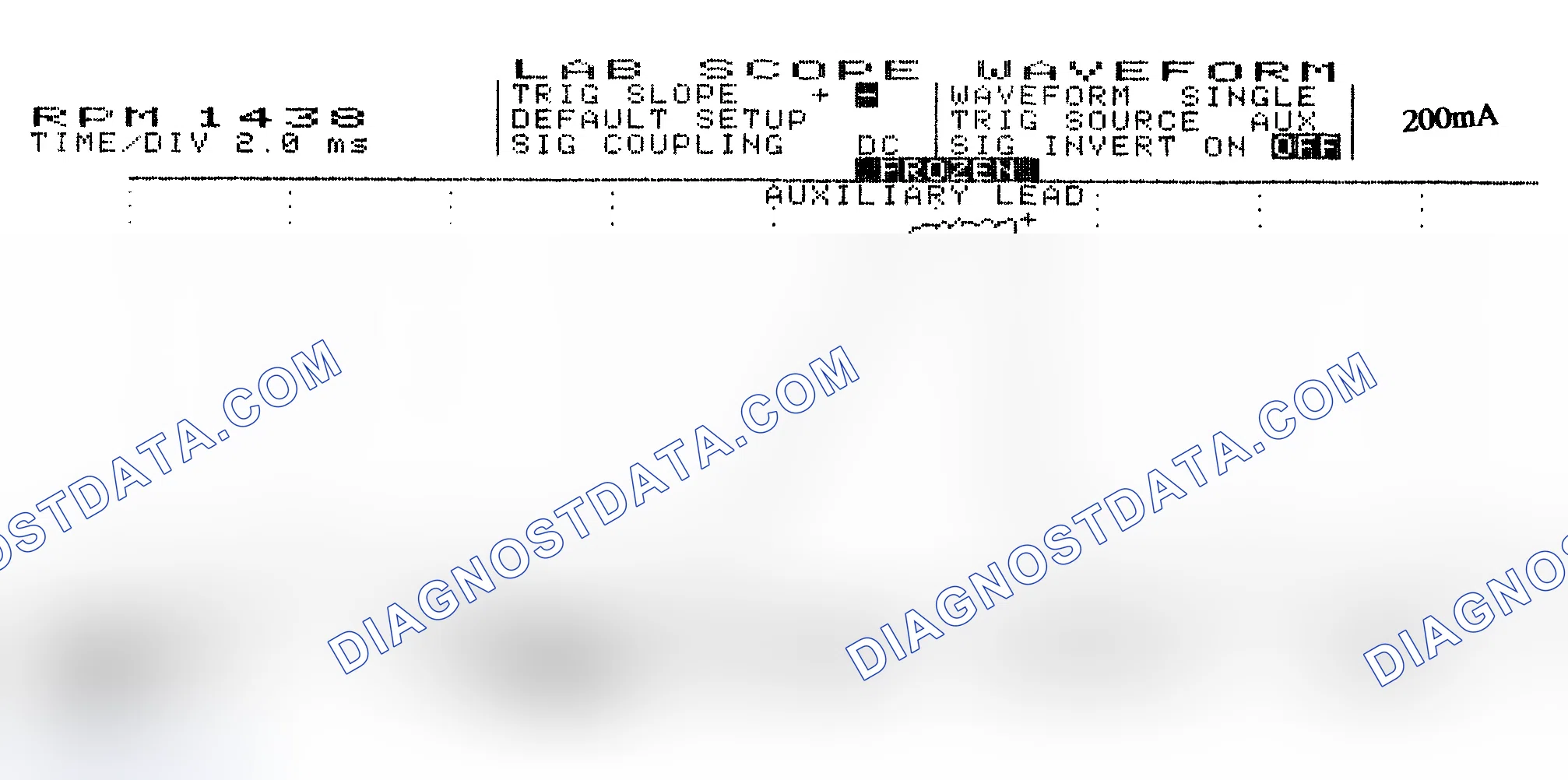 Scheme 15: Single Injector w/Normal Current Flow - Current Pattern