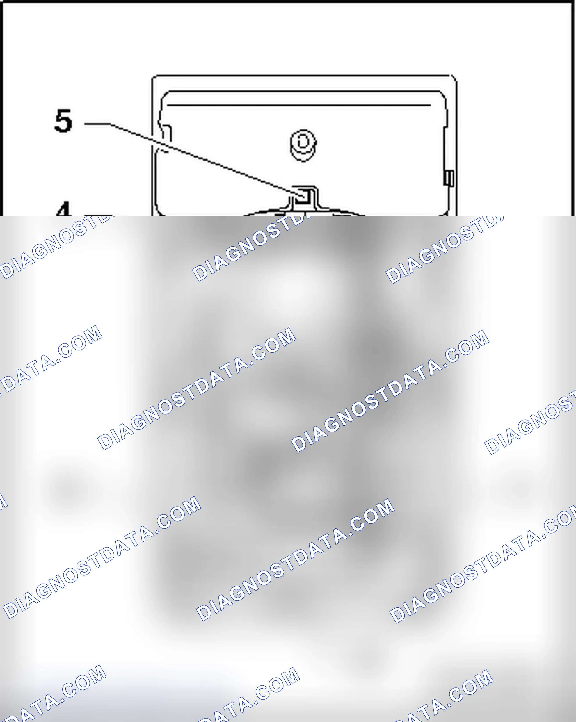 Scheme 274: MICROPHONE UNIT IN FRONT ROOF MODULE -R164-, THROUGH 10.31.2008