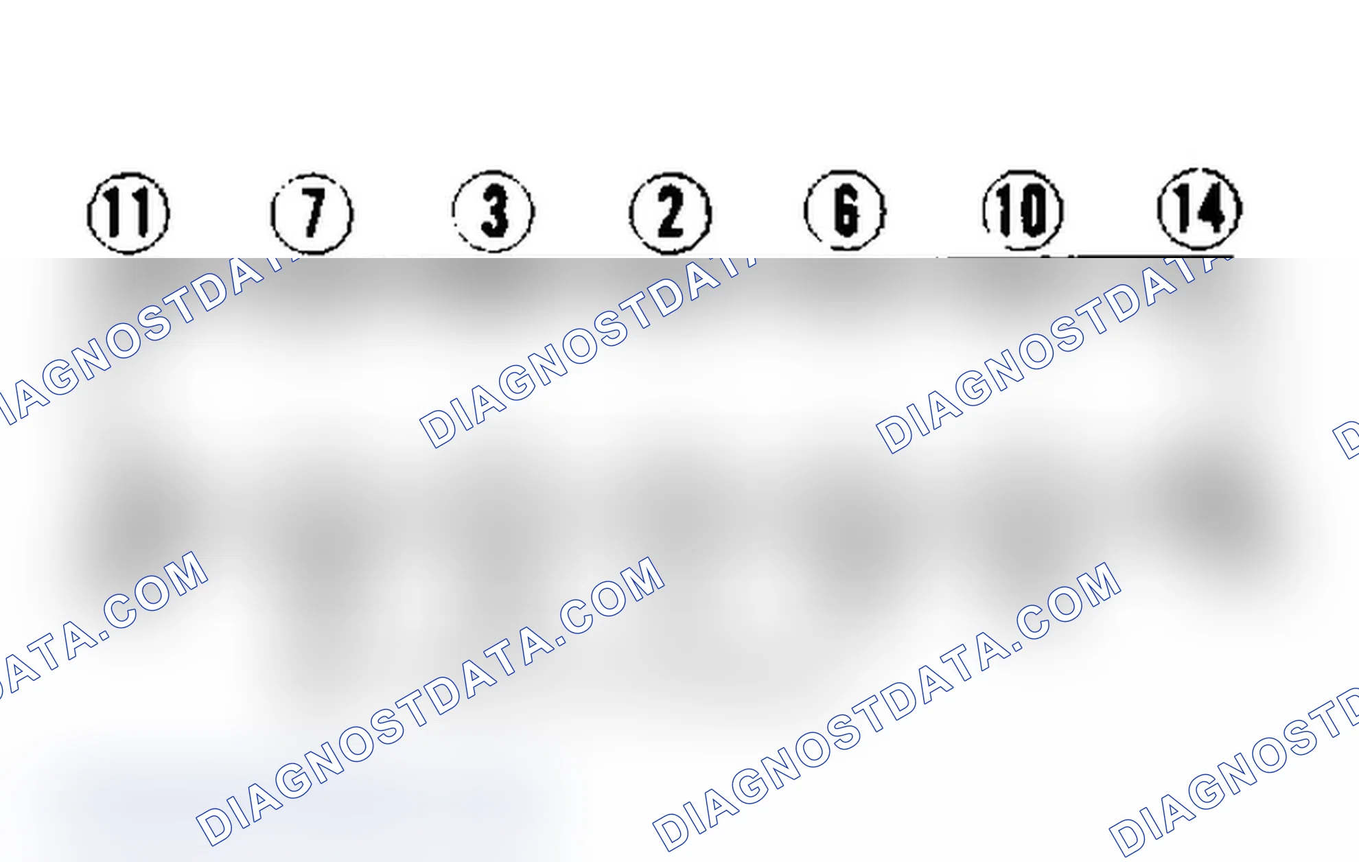 Scheme 29: Cylinder Head Tightening Sequence Tighten bolts in 3 steps.