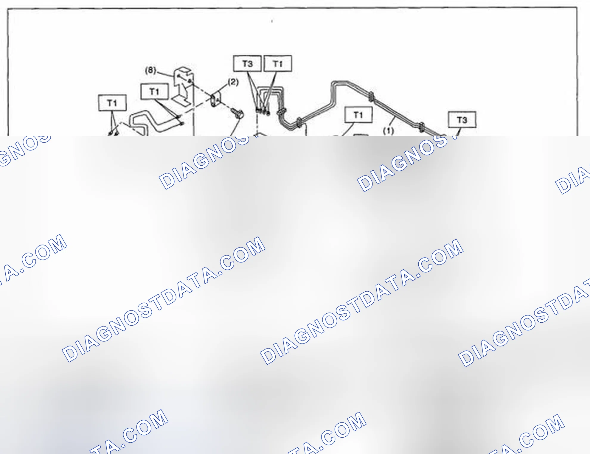 Scheme 4: FRONT BRAKE PIPES AND HOSES