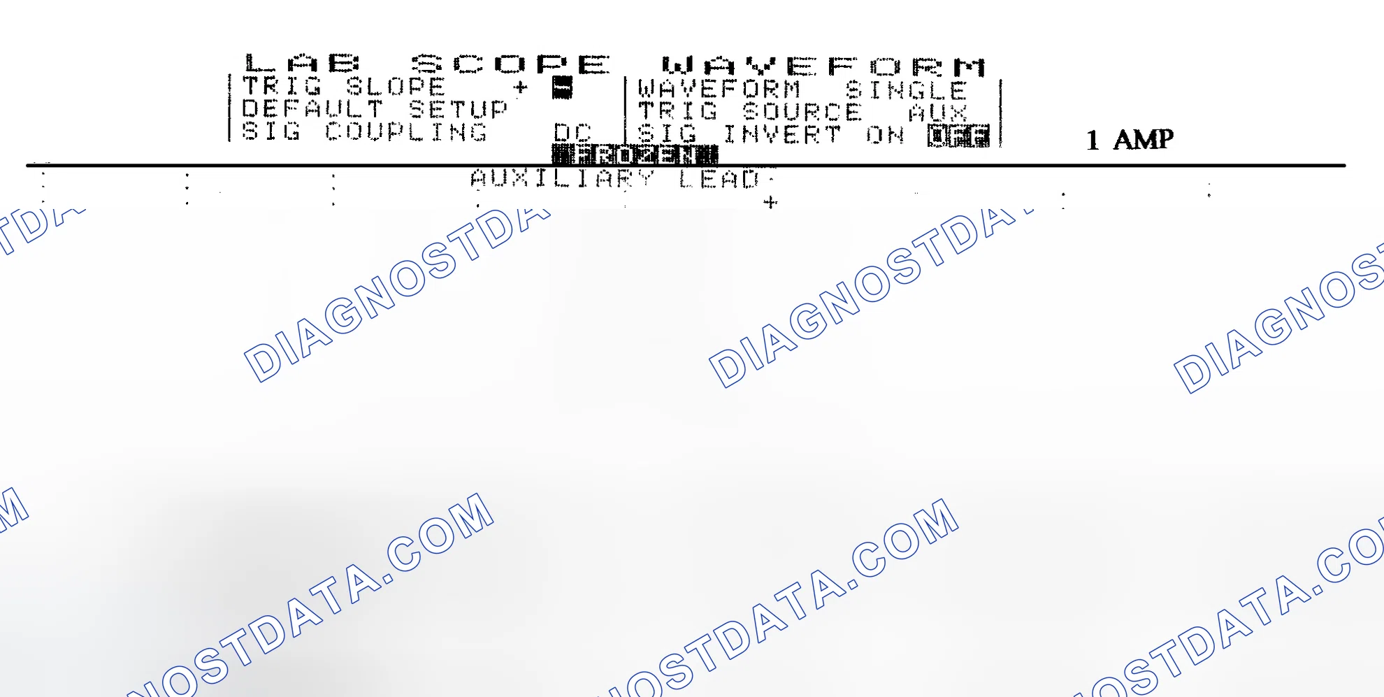 Scheme 20: Single Injector w/Normal Current Flow - Current Pattern