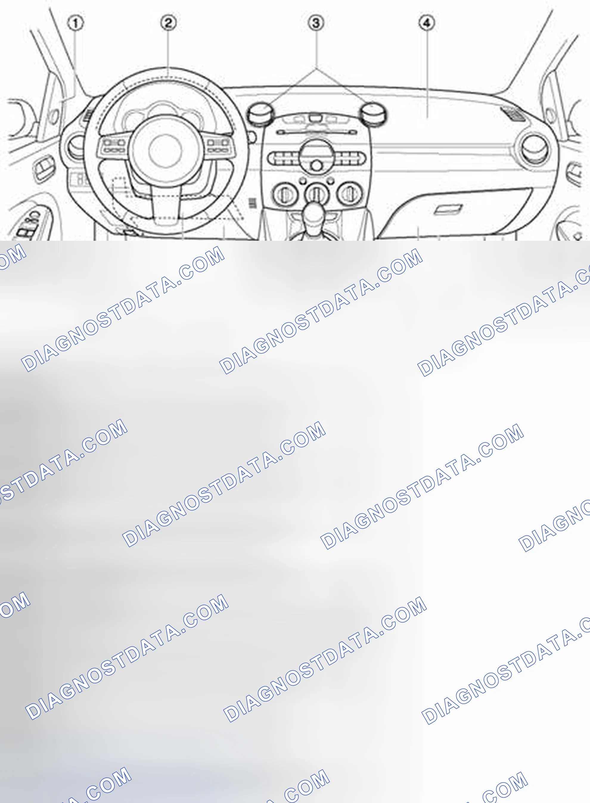 Scheme 34: Identifying Interior Trim Related Components (1 Of 3)