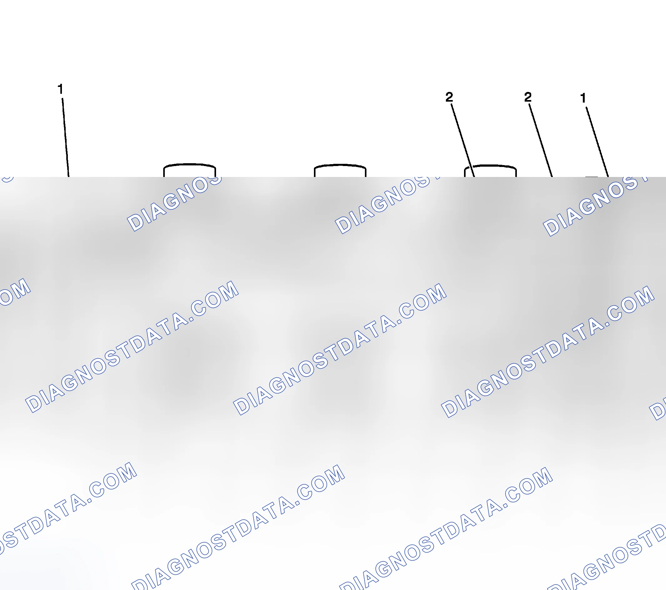Scheme 200: Right Cylinder Head Exhaust Face