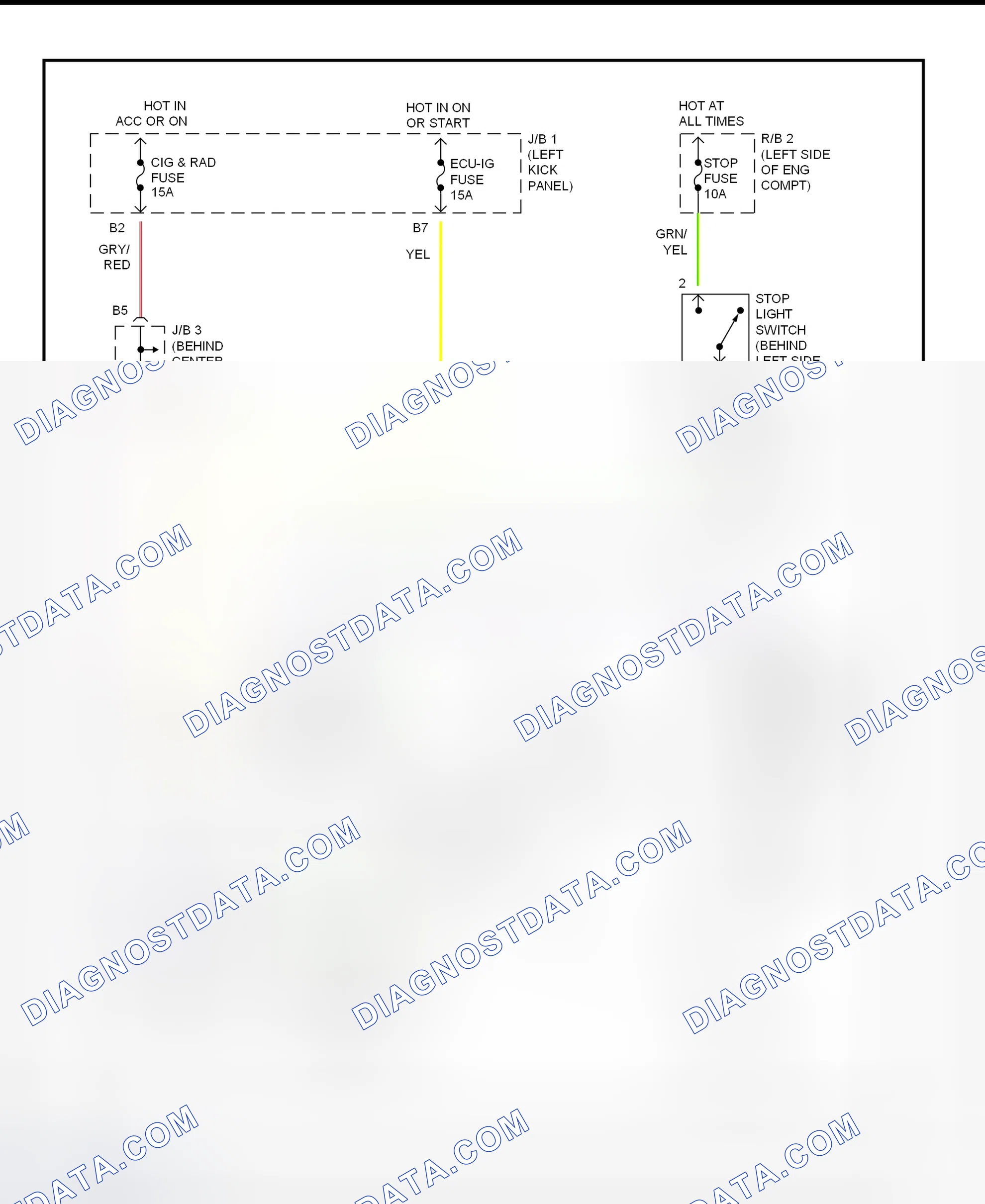 Scheme 21: Shift Interlock System Wiring Diagram (1995-96 Tacoma)