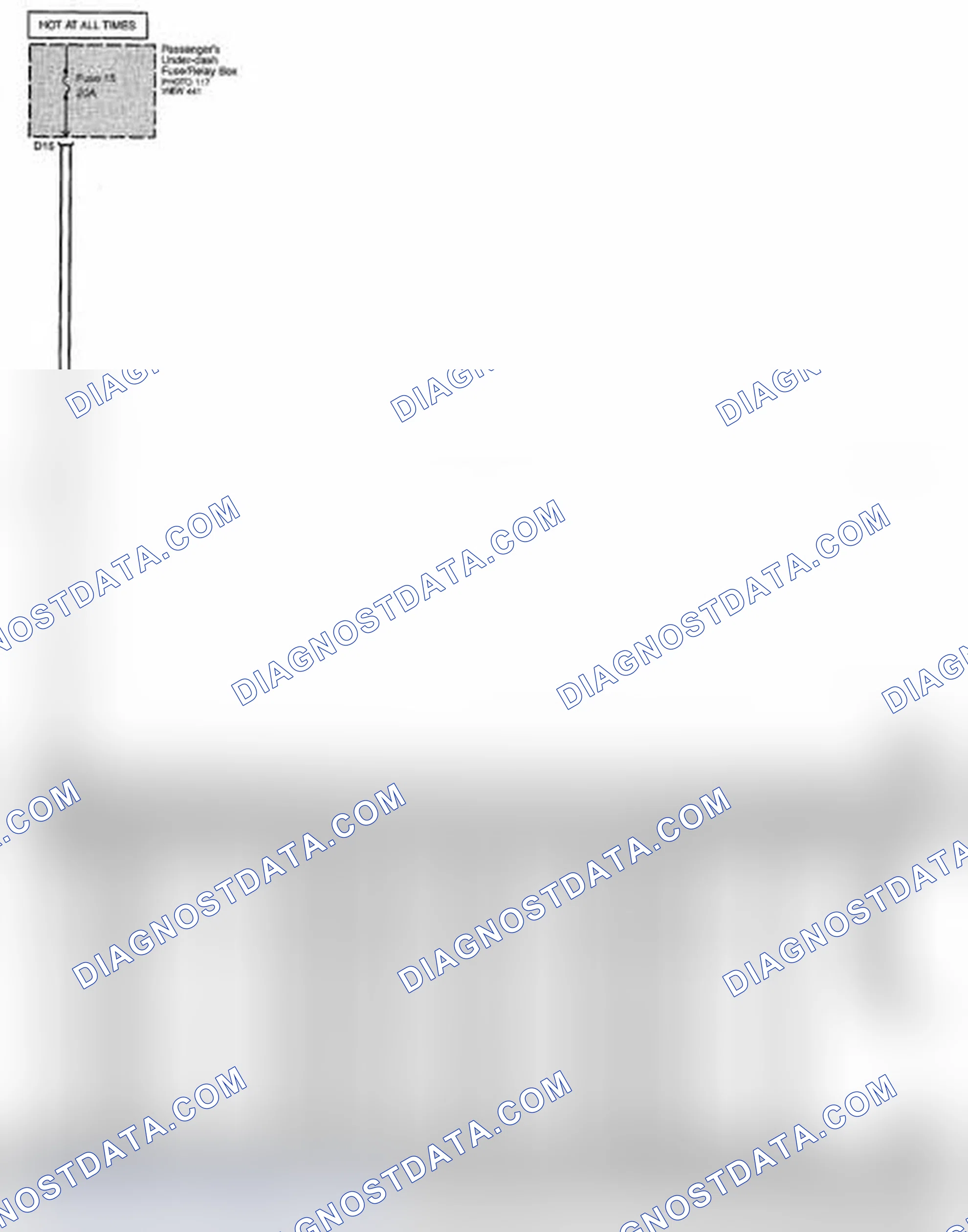 Scheme 322: Audio System Circuit Diagram - Without Navigation (Page 150-3)