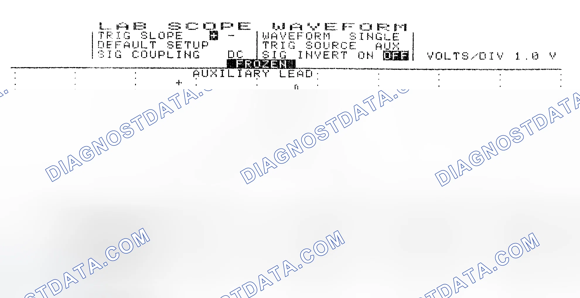 Scheme 19: Single Injector w/Excessive Current Flow - Current Pattern