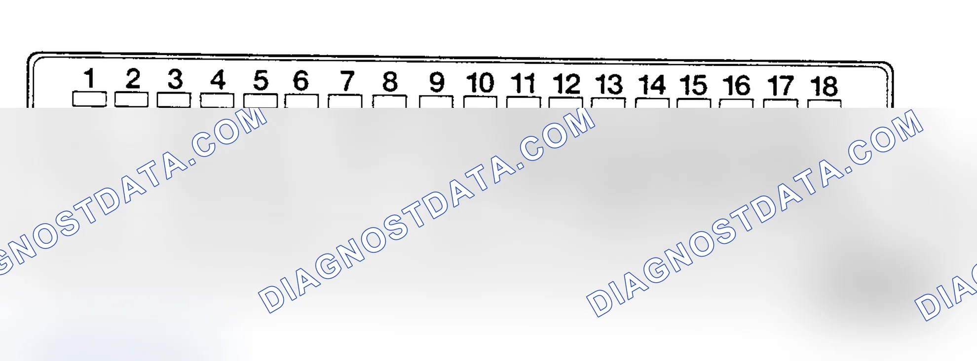 Scheme 6: UNDERHOOD POWER DISTRIBUTION CENTER IDENTIFICATION