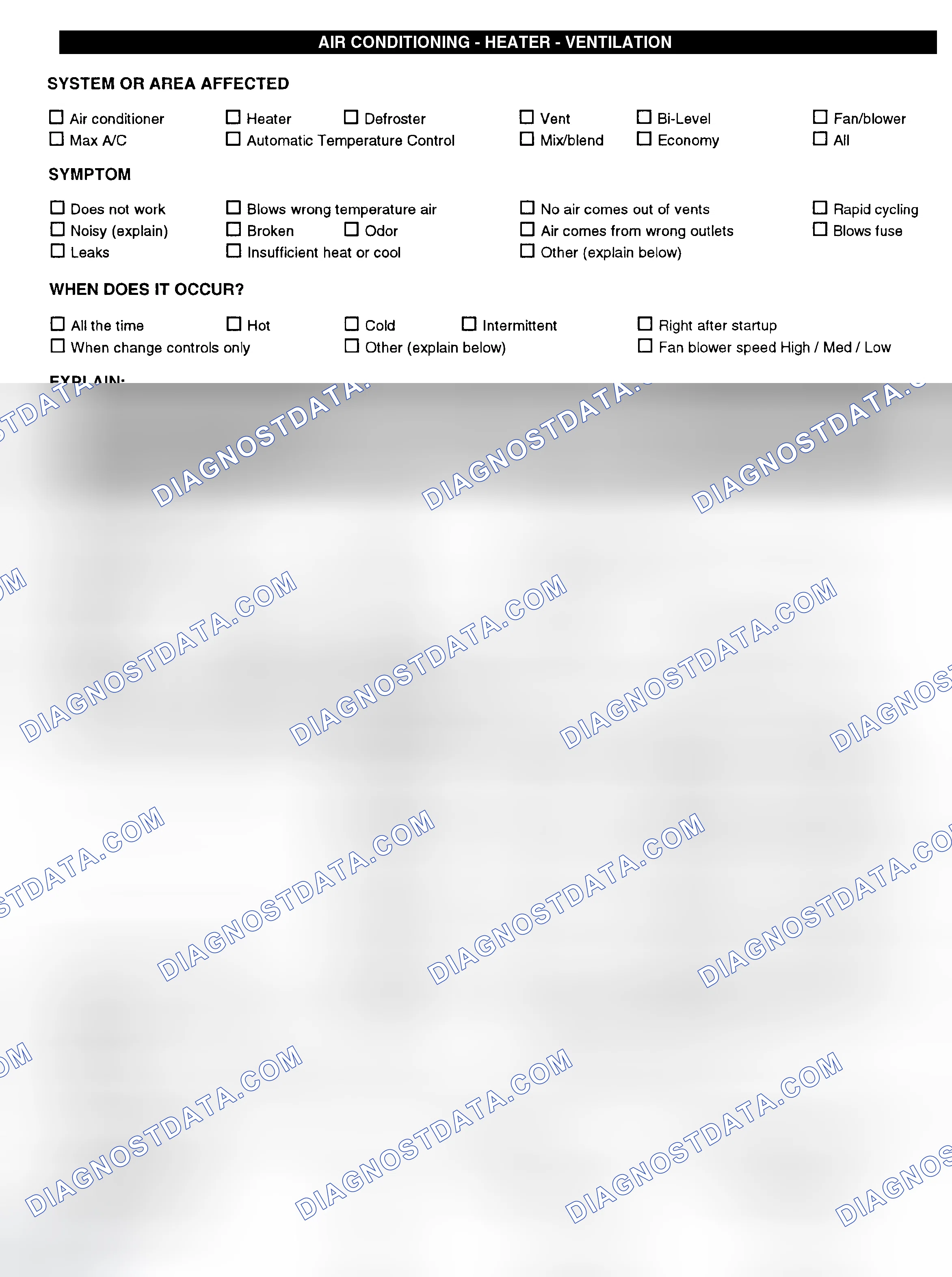 Scheme 4: Symptom Check List - Page 3