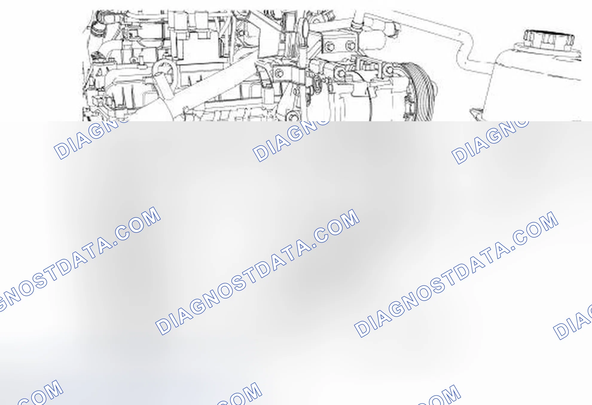 Scheme 28: EGR Valve Heater Hose RH Connections