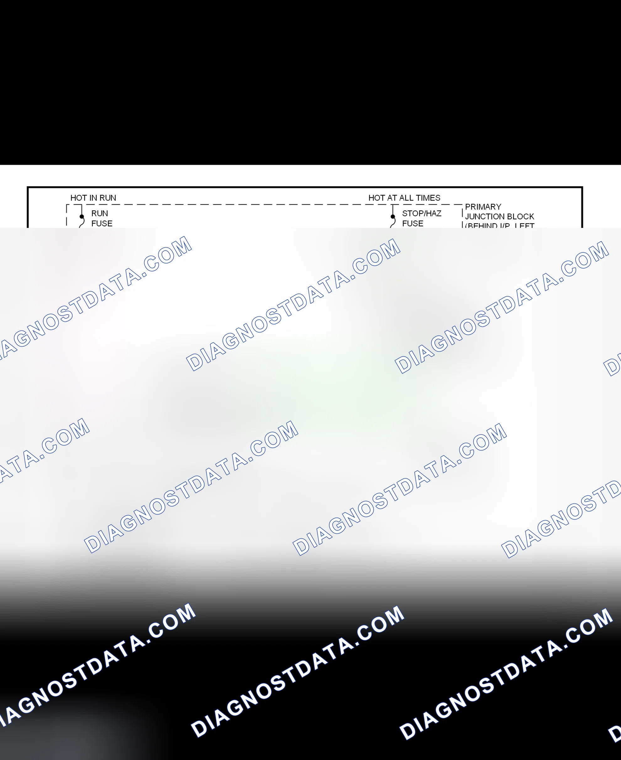 Scheme 137: Shift Interlock System Wiring Diagram (1997 Cougar & Thunderbird)