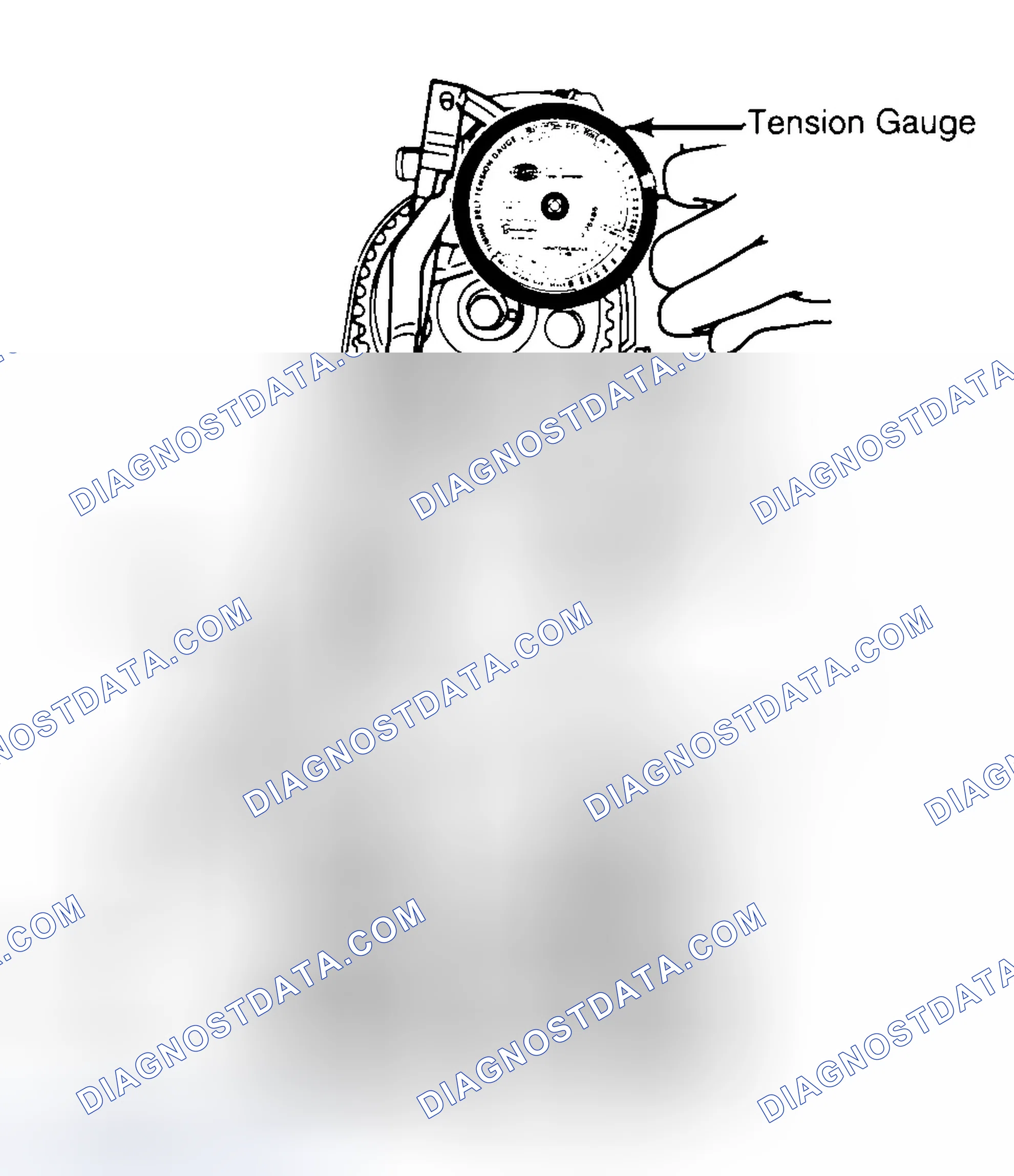 Scheme 3: Adjusting Typical Timing Belt Tension