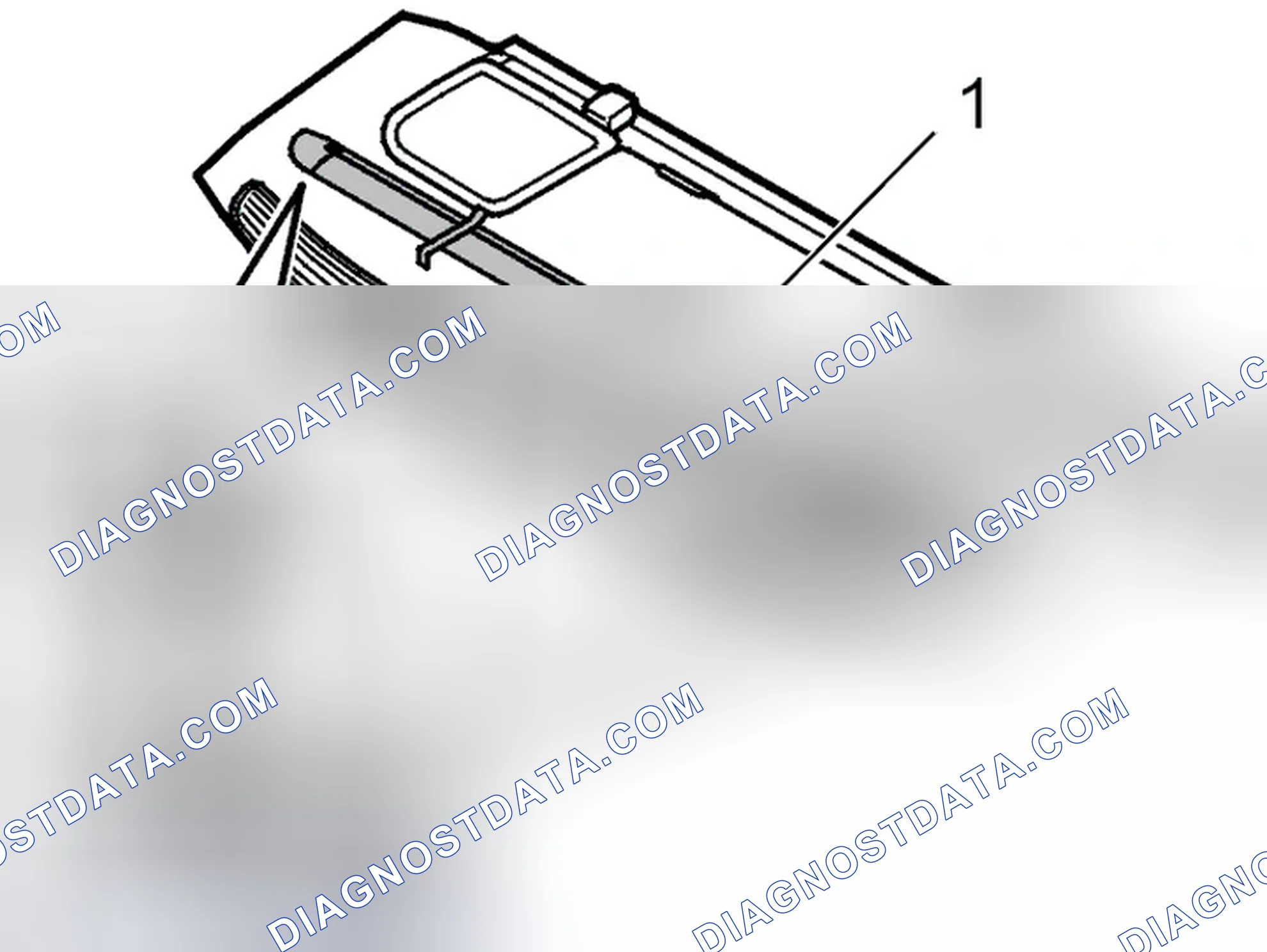 Scheme 99: Parcel shelf sun blind
