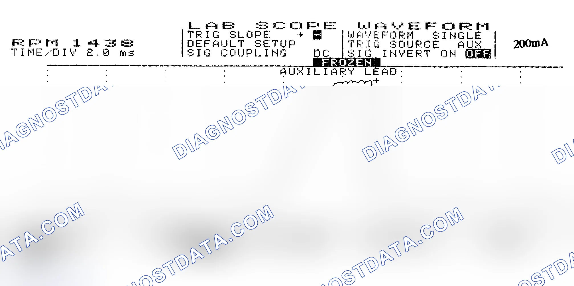 Scheme 15: Single Injector w/Normal Current Flow - Current Pattern