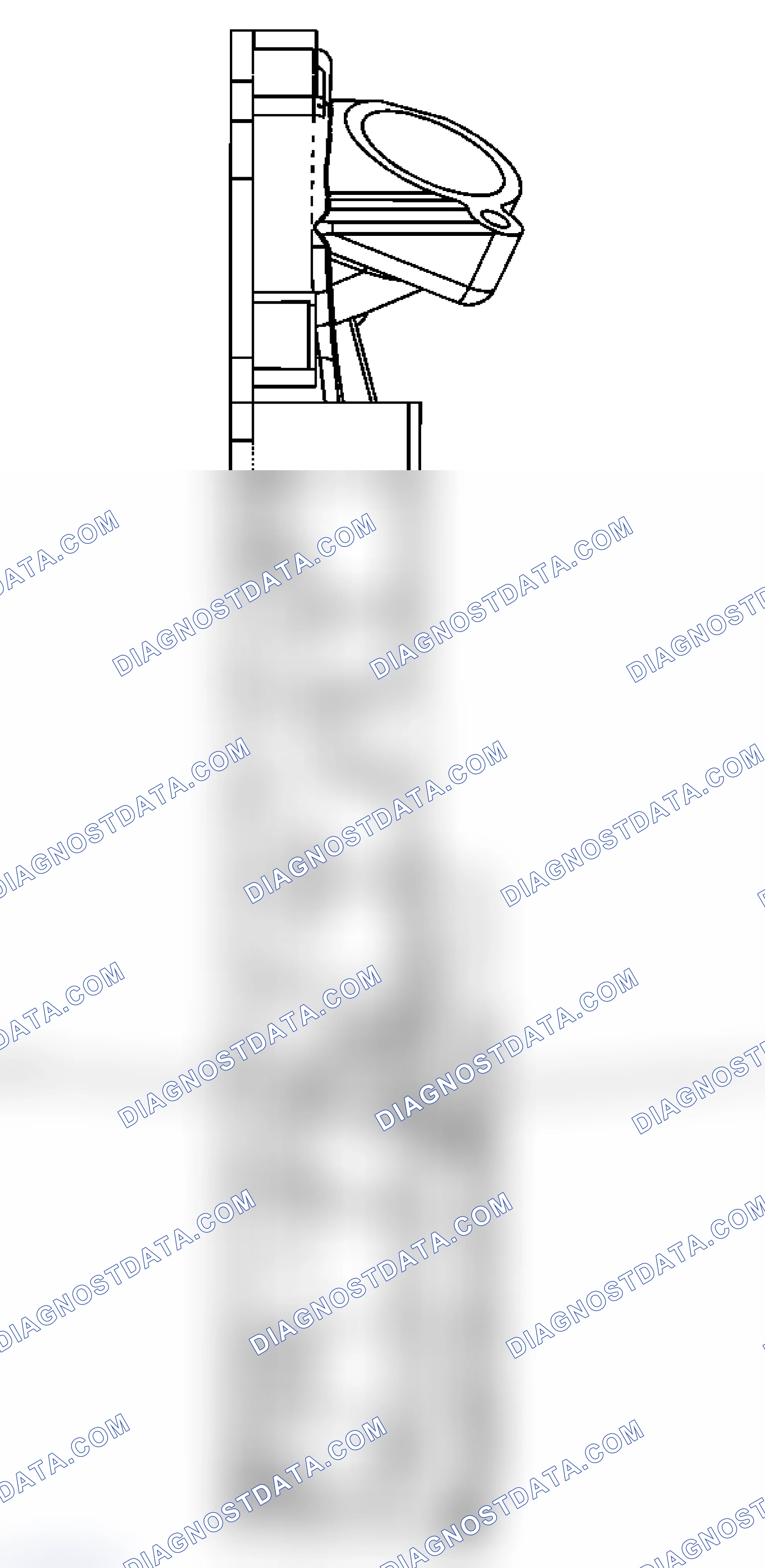 Scheme 100: Engine Front Cover - Side View