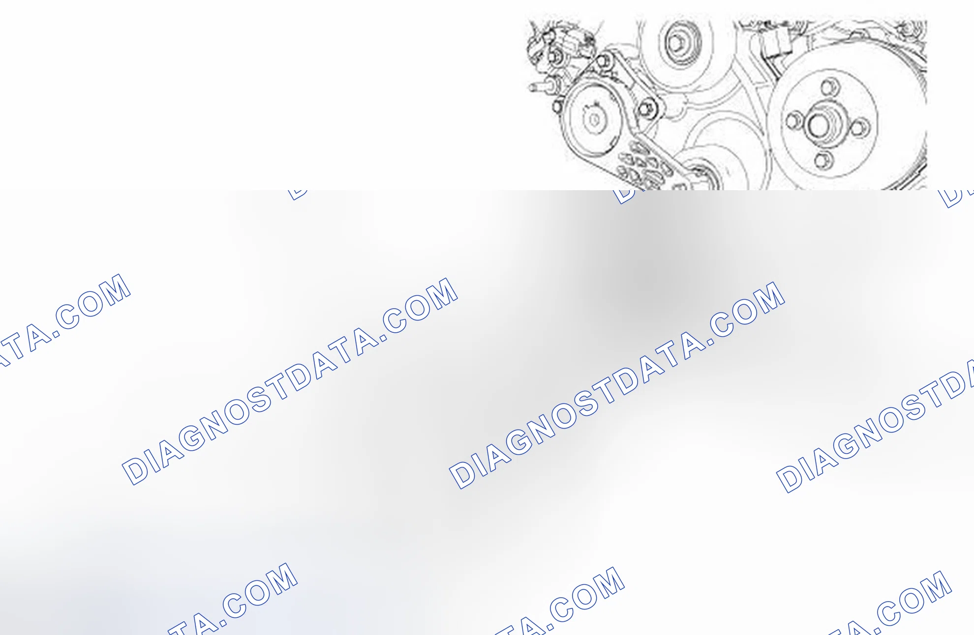 Scheme 58: Lower End Components - Exploded View, Crankshaft Pulley and Crankshaft Front Seal