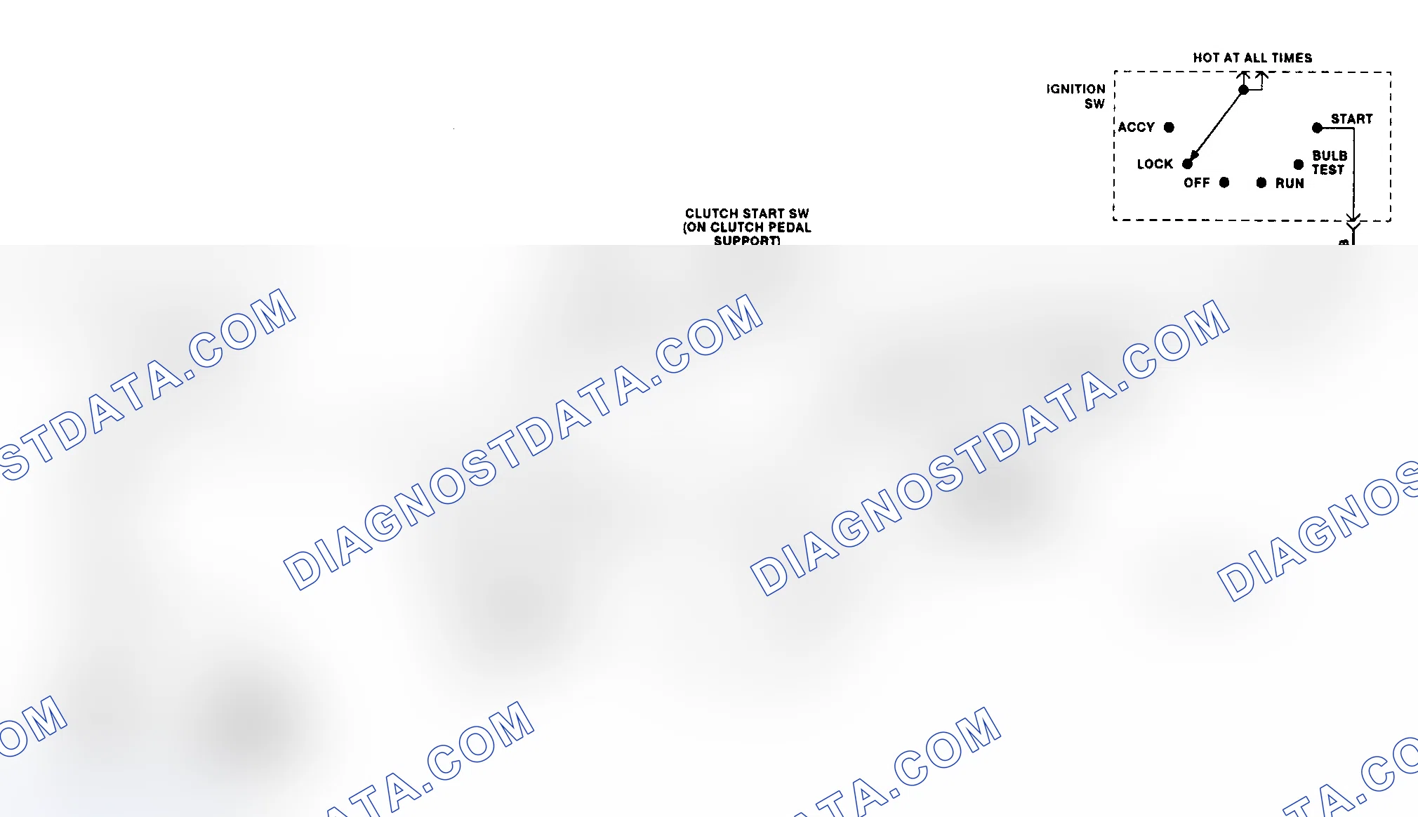 Scheme 15: Starter System Schematic (Achieva, Grand Am & Skylark)