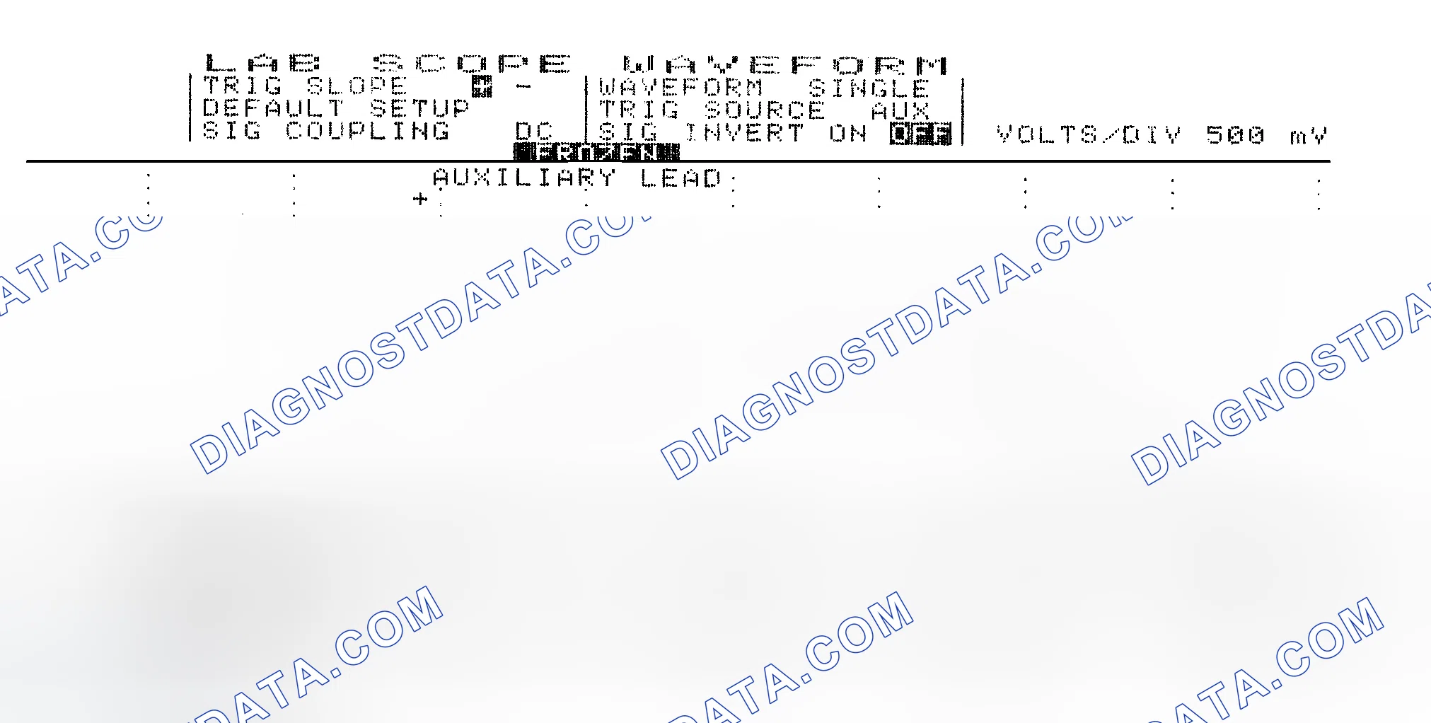 Scheme 14: Single Injector w/Excessive Current Flow - Current Pattern