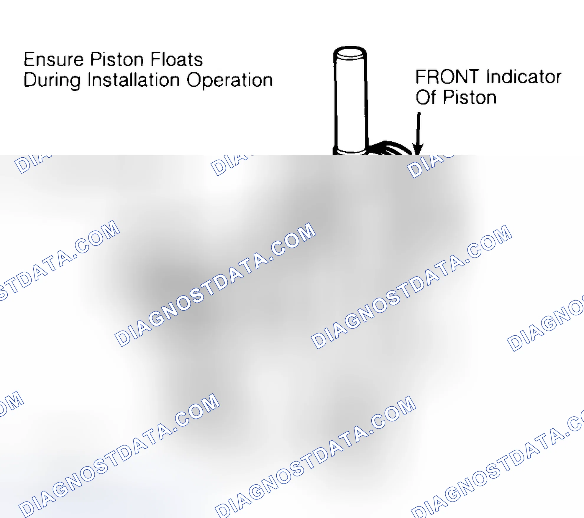 Scheme 12: Installing Typical Piston Pin