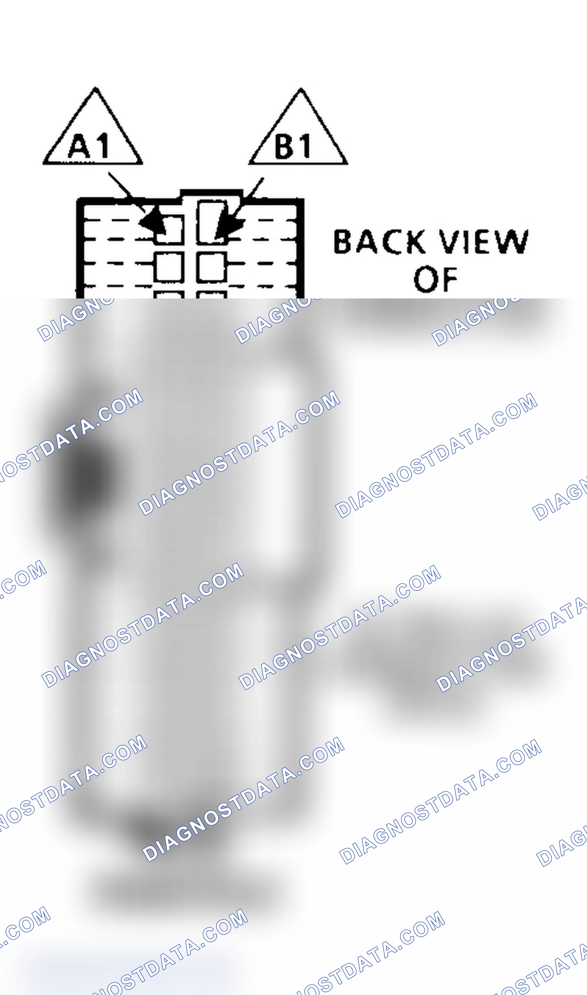 Scheme 12: PCM Terminal A-B Connector - Red (2 Of 4) ("C", "K" & "P" Series 4.3L, 5.7L & 7.4L With 4L80-E A/T)