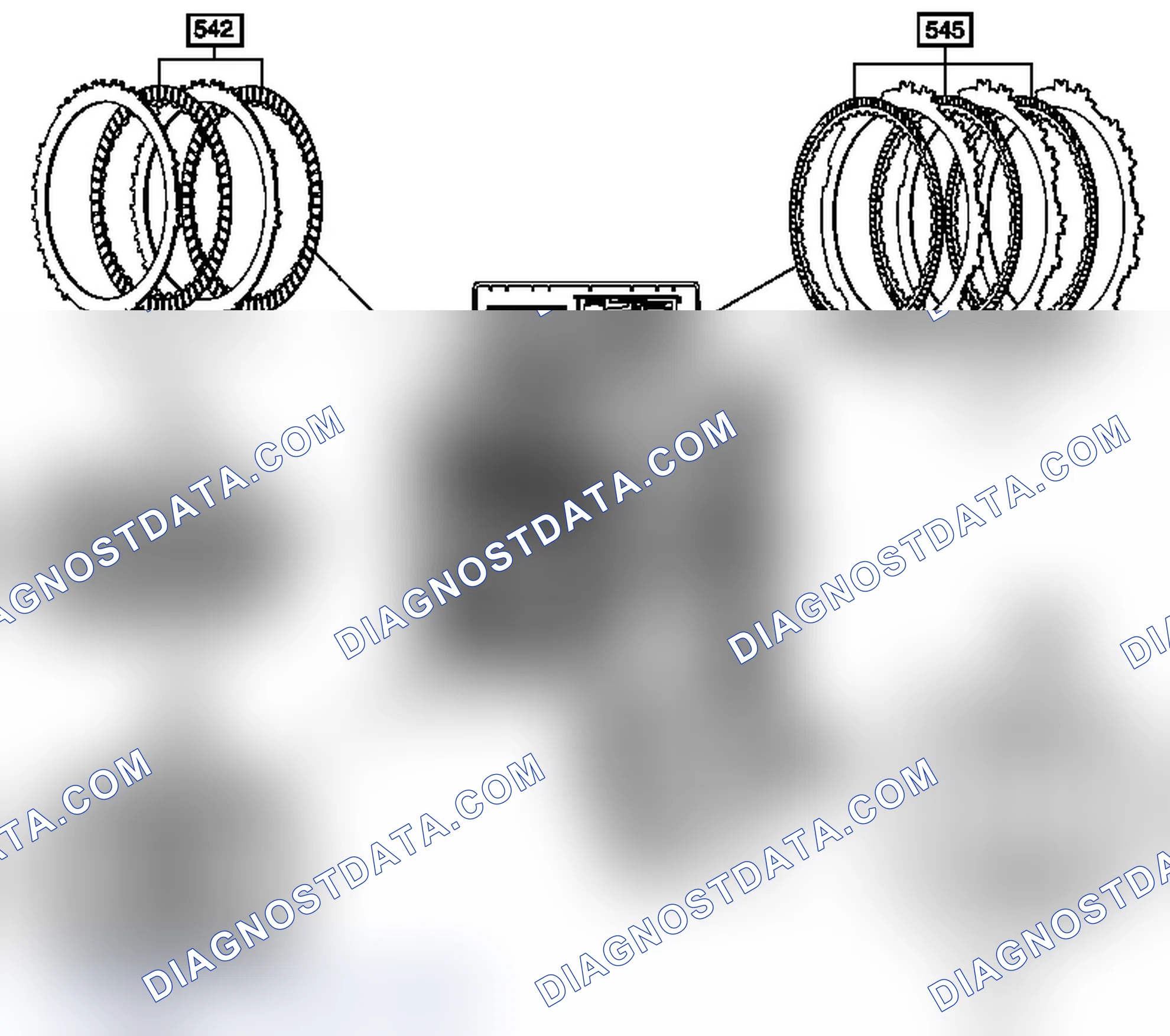 Scheme 132: Clutch Plate Package (Gen 2) 24260695