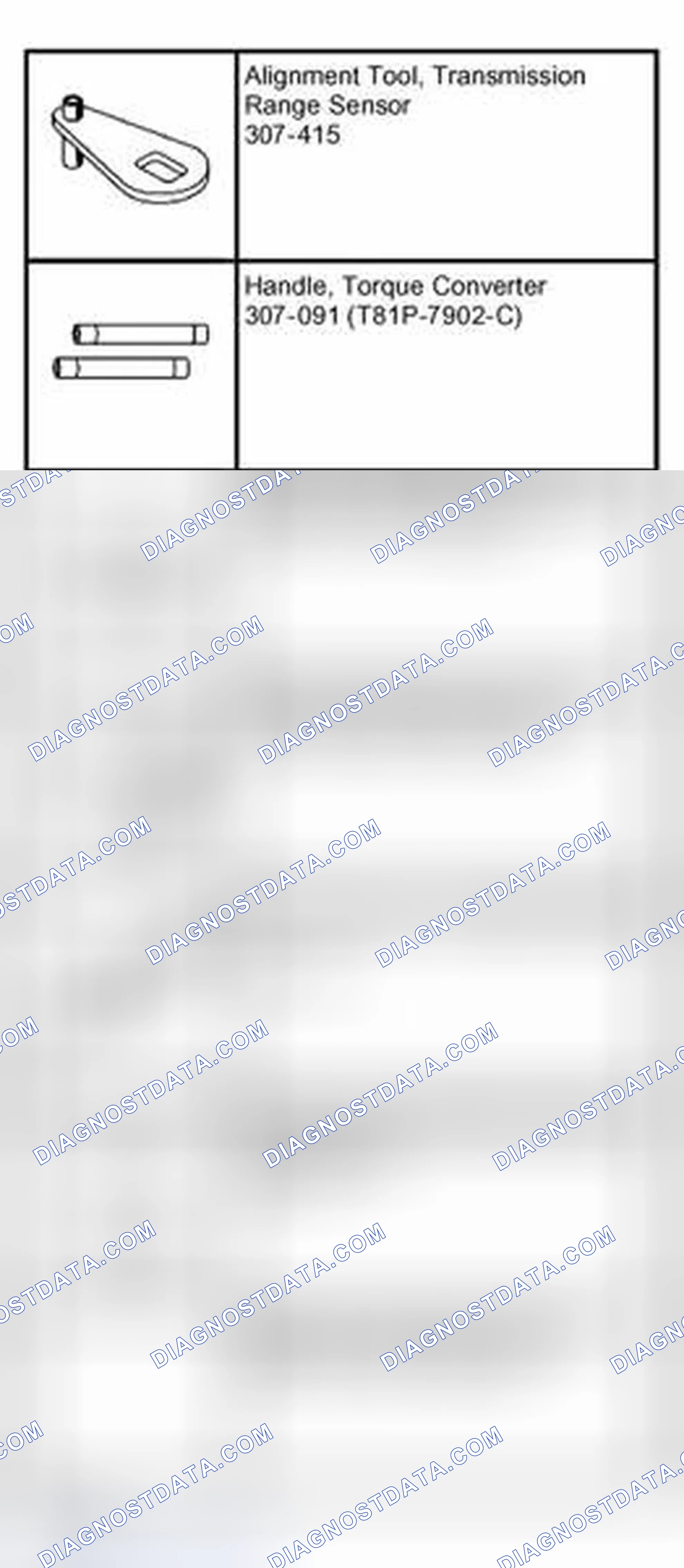Scheme 323: Special Tool(s)