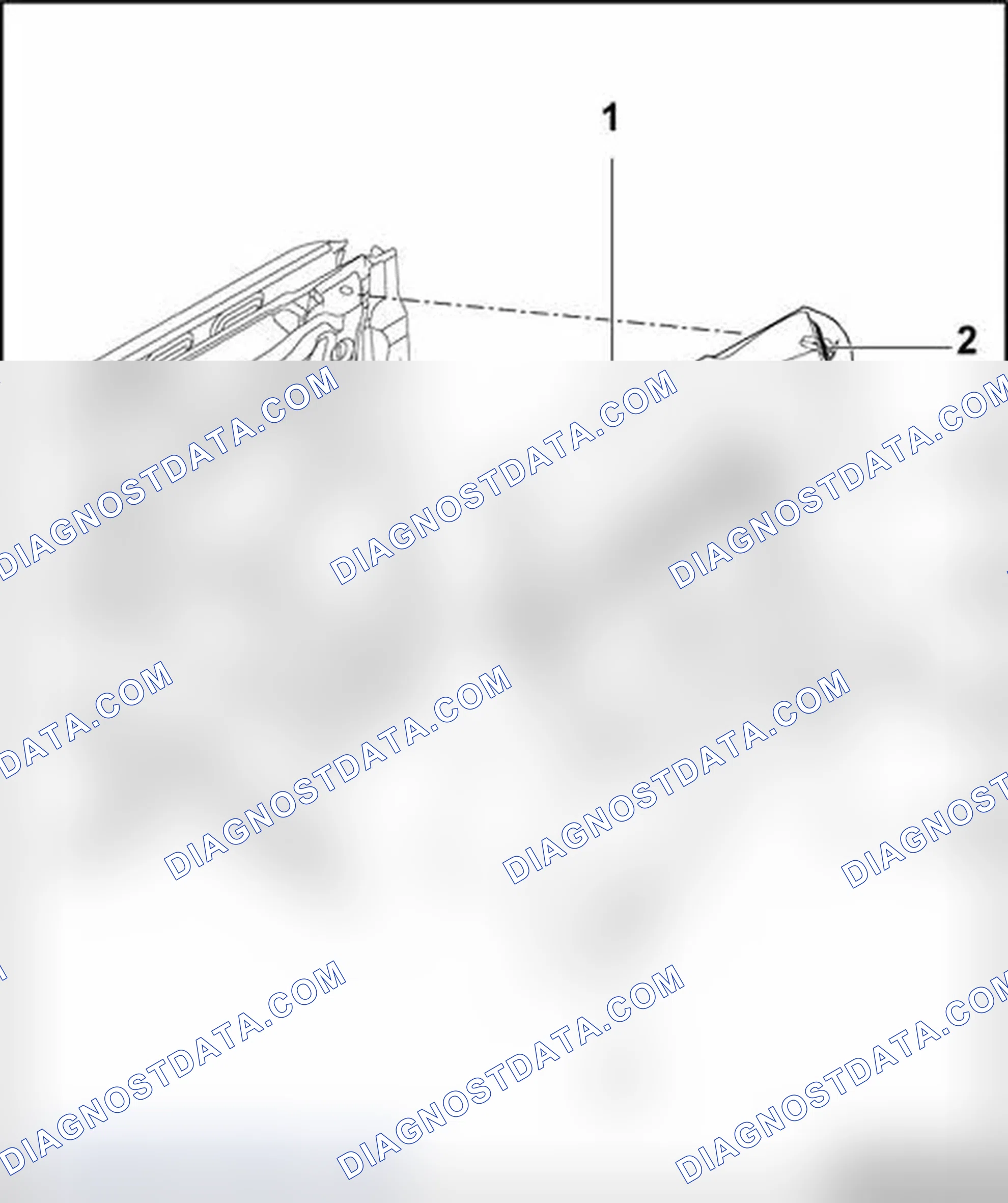 Scheme 101: Rear side trim, assembly overview
