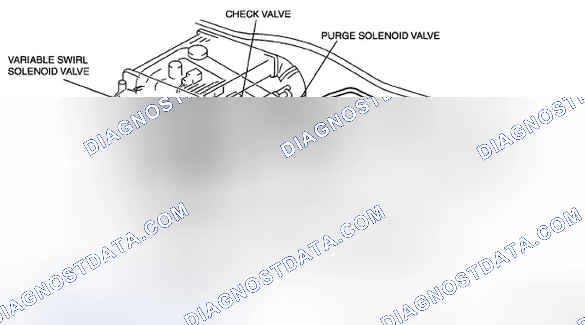 Scheme 305: VACUUM HOSE ROUTING DIAGRAM [L3 WITH TC]