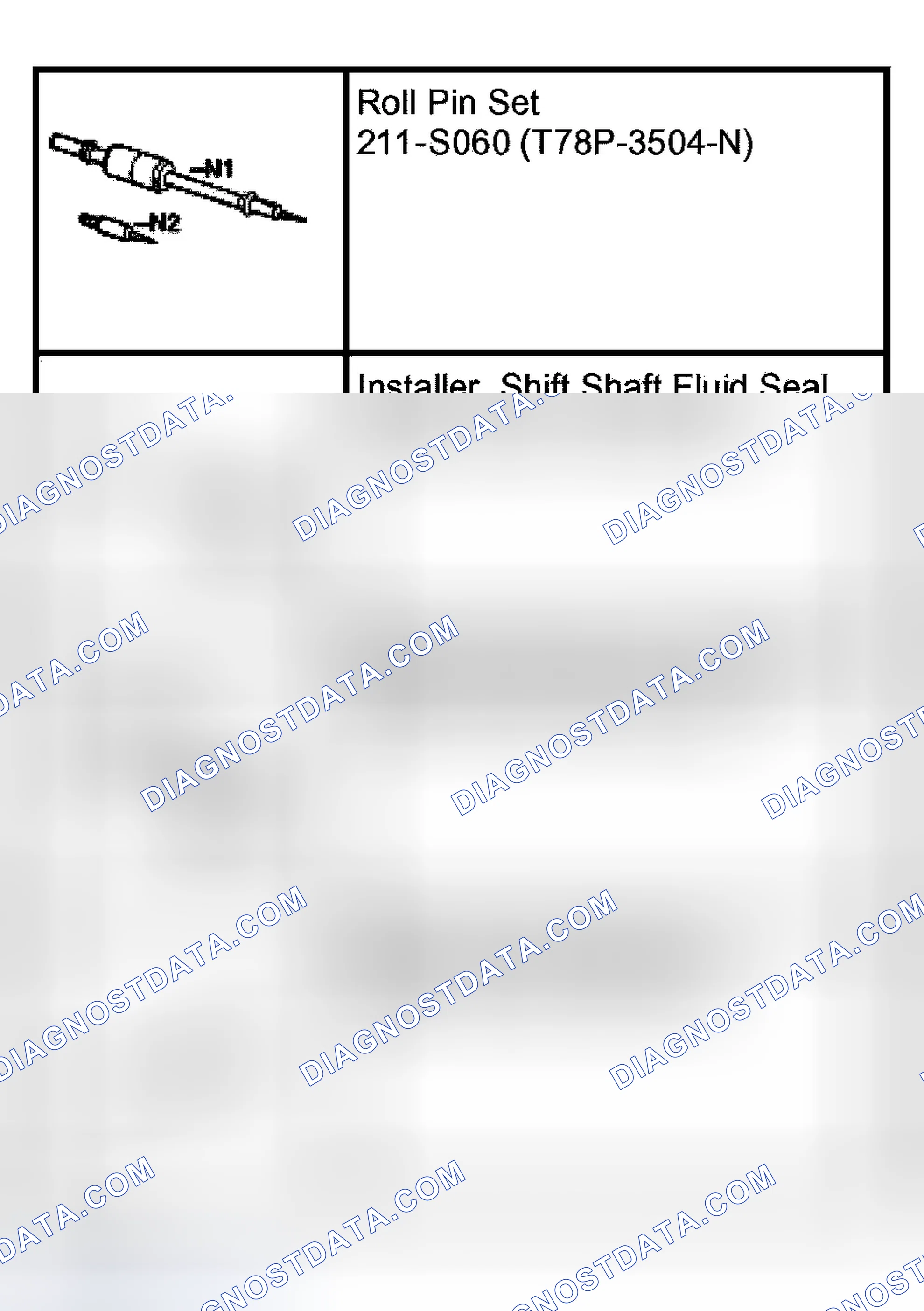 Scheme 358: MANUAL CONTROL LEVER SHAFT AND SEAL
