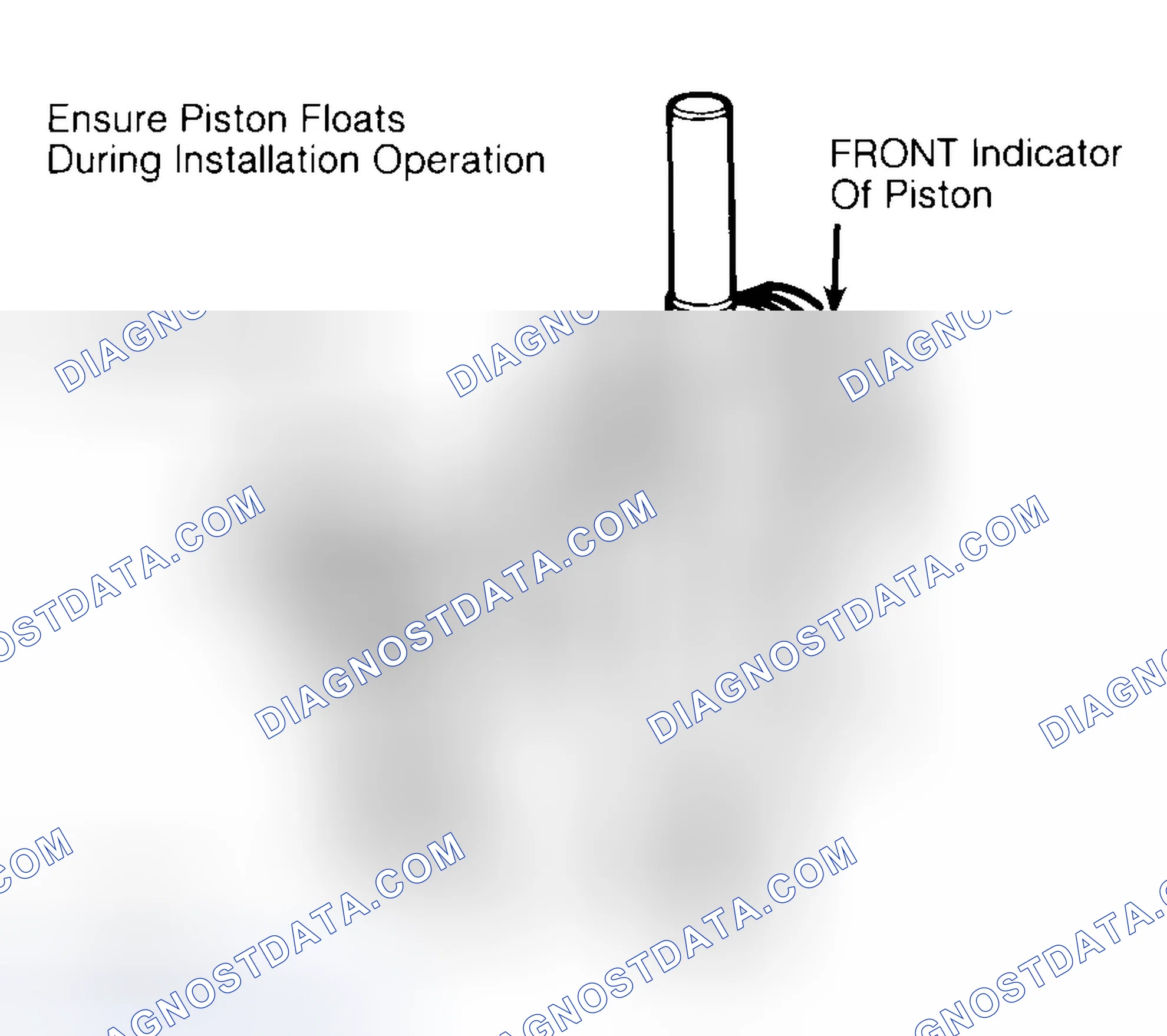 Scheme 12: Installing Typical Piston Pin