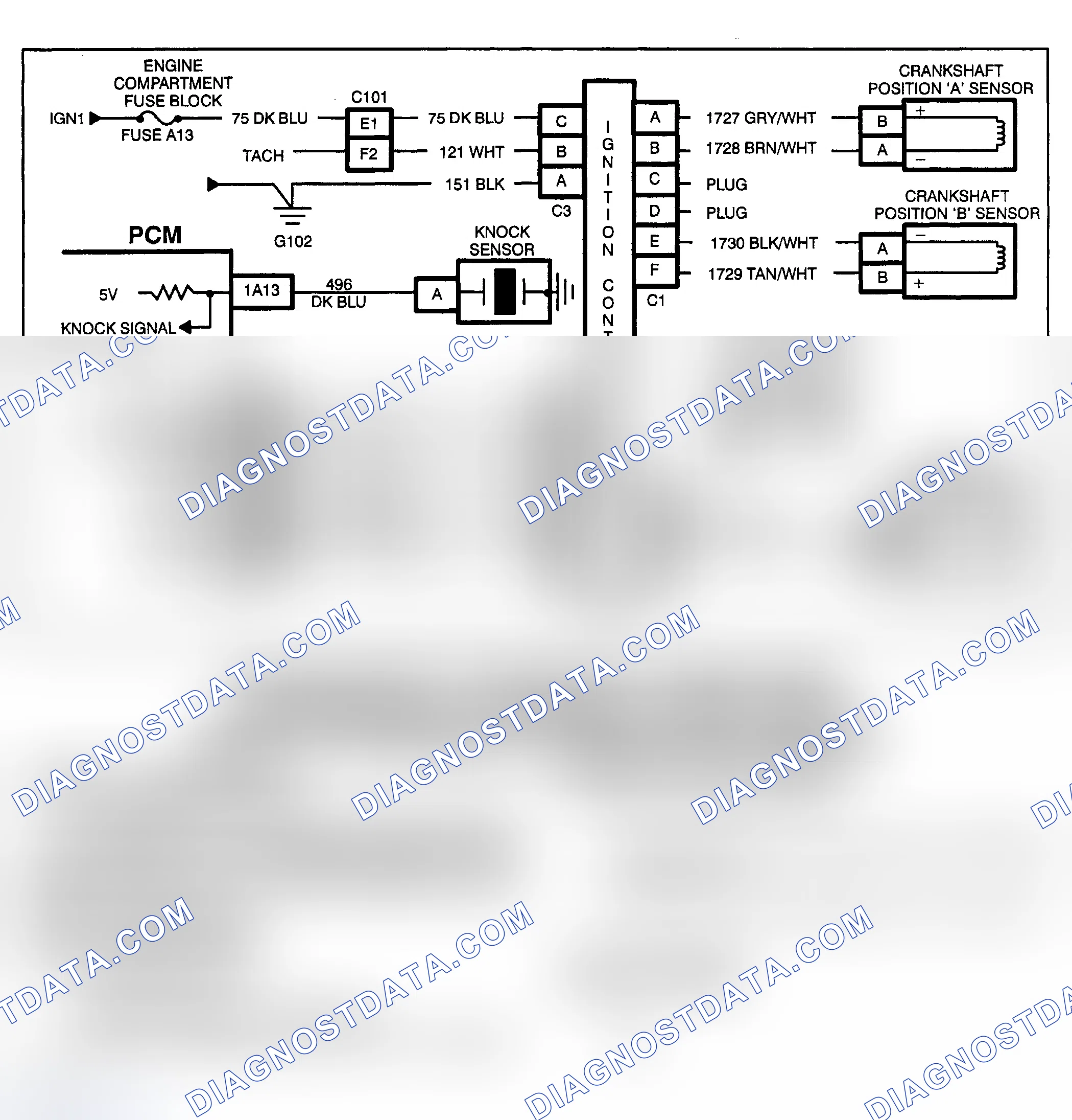 Scheme 154: PCM CODE P081 - CAM TO 4X REFERENCE CORRELATION PROBLEM