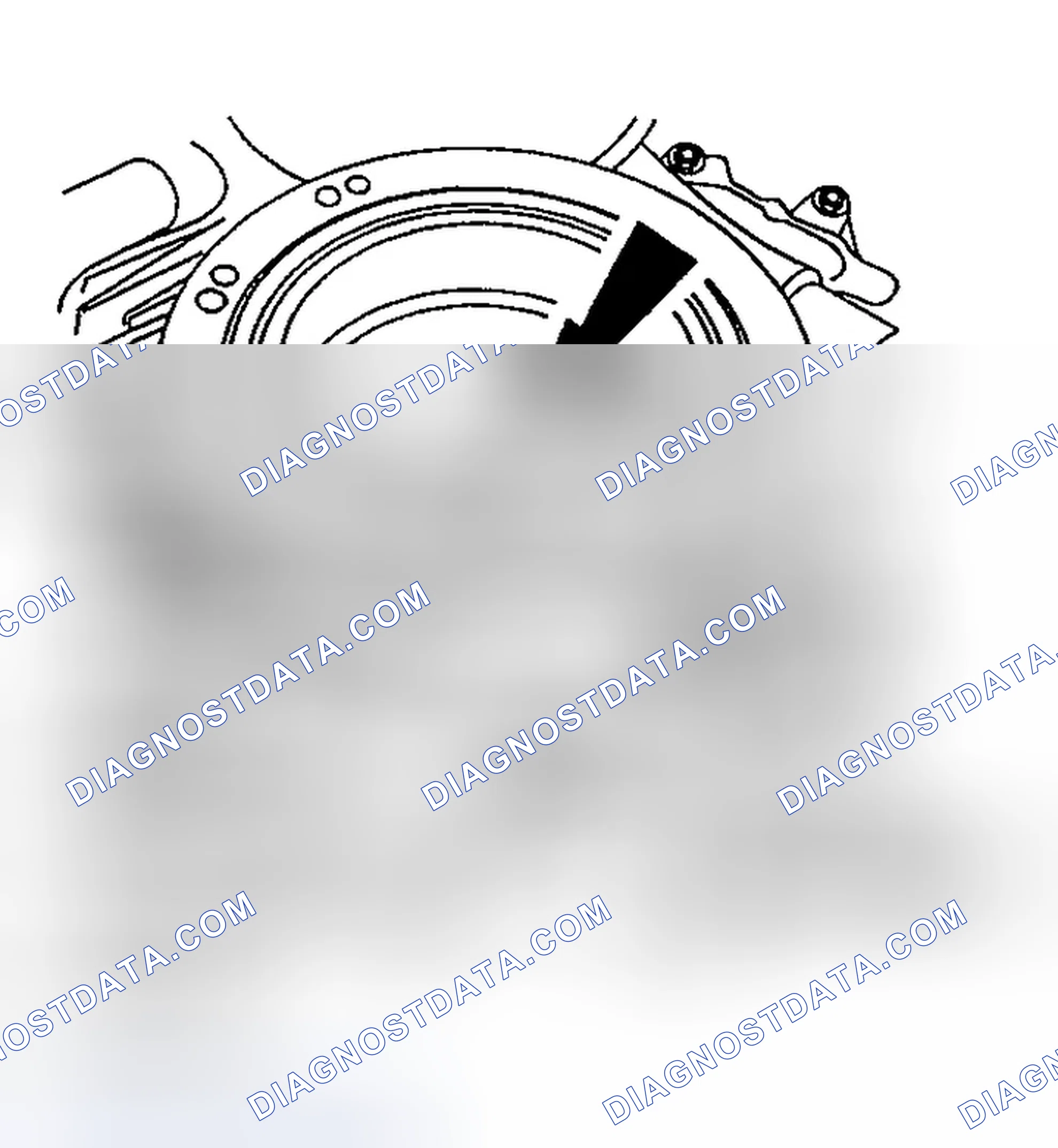 Scheme 131: Item 1: Crankshaft Pulley Bolt Installation Note